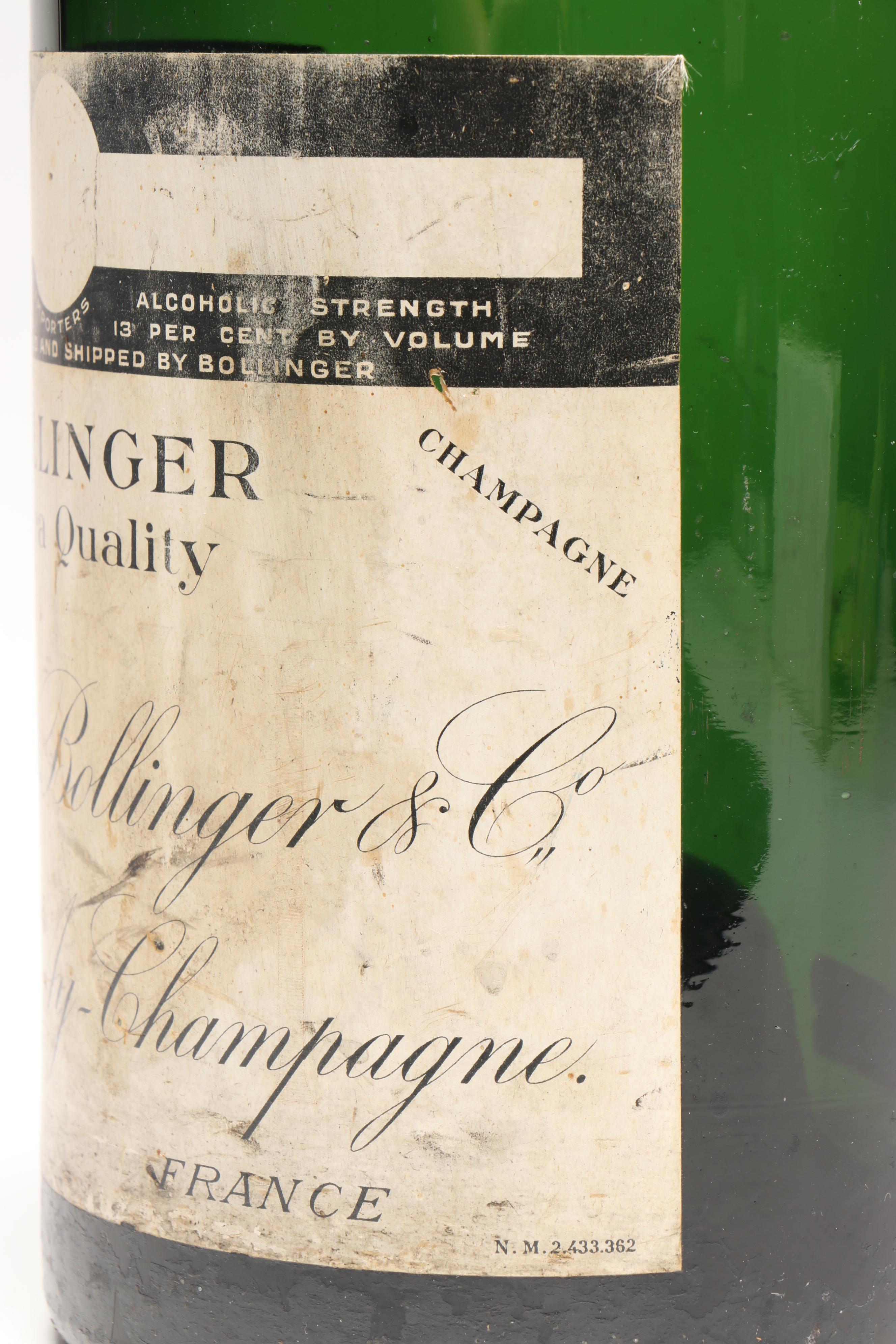 French Bollinger Extra Quality Champagne Jeroboam