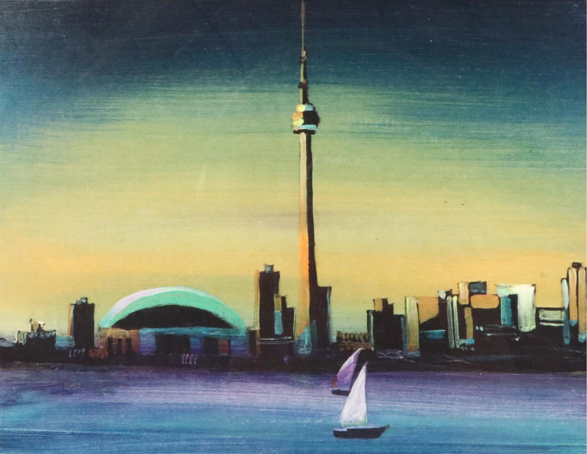 Trevor Allan Digital Print "Toronto Skyline"