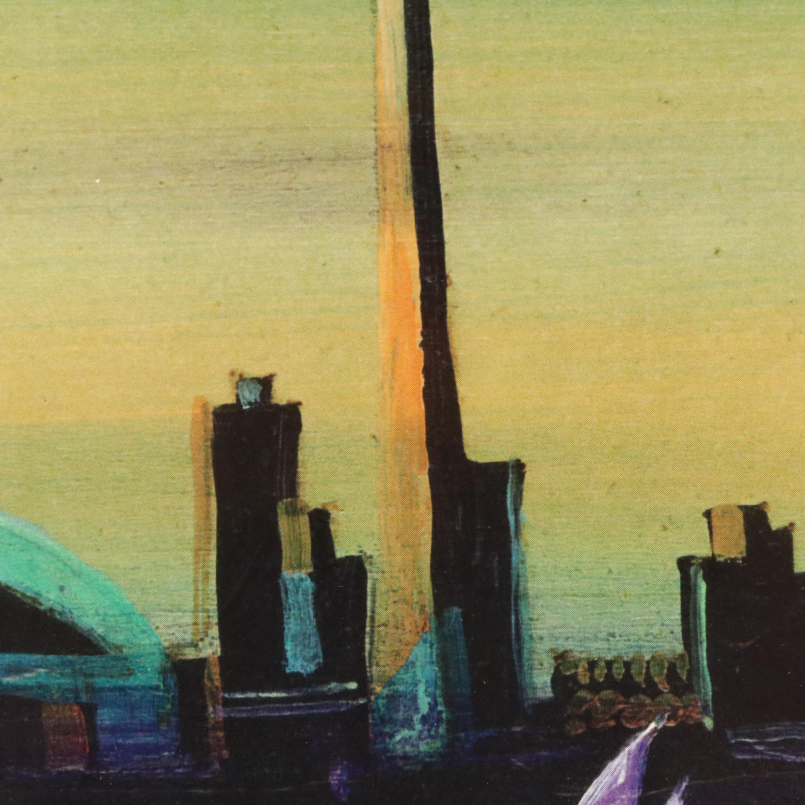 Trevor Allan Digital Print "Toronto Skyline"