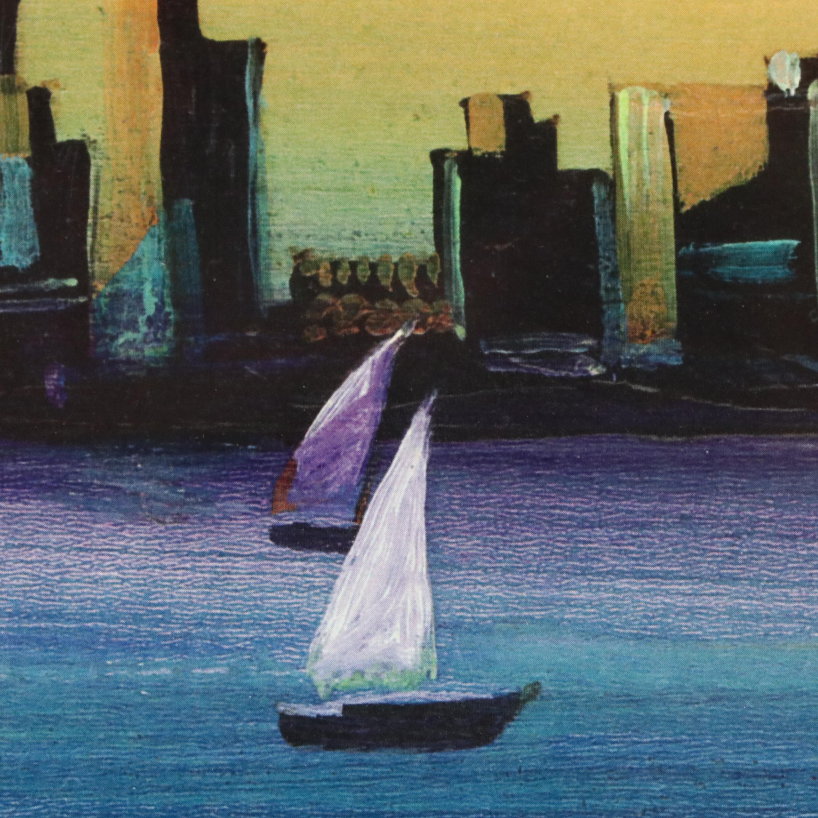 Trevor Allan Digital Print "Toronto Skyline"