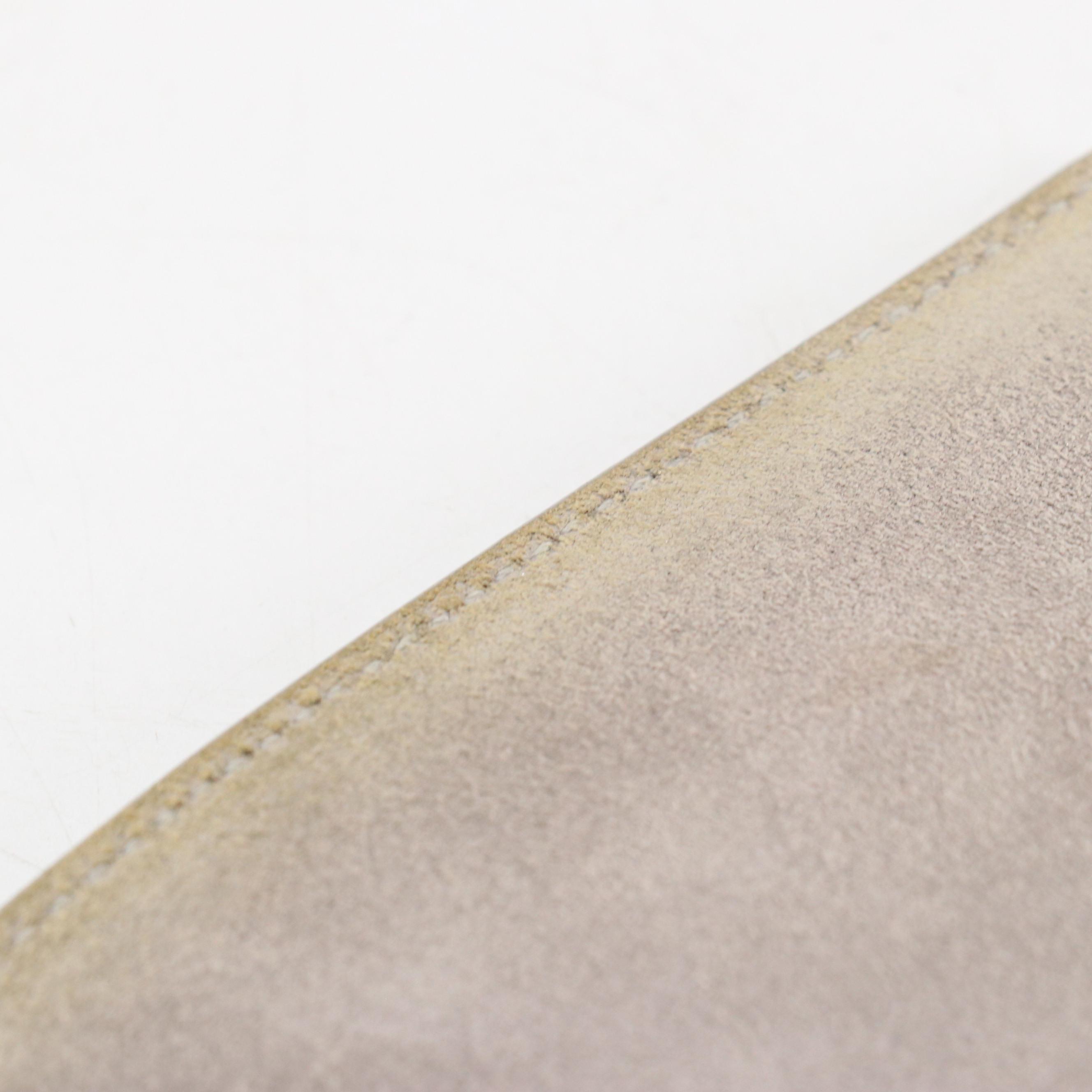 Saint Laurent Cloud Star Kate Chain Strap Bag in Silver Calfskin Leather