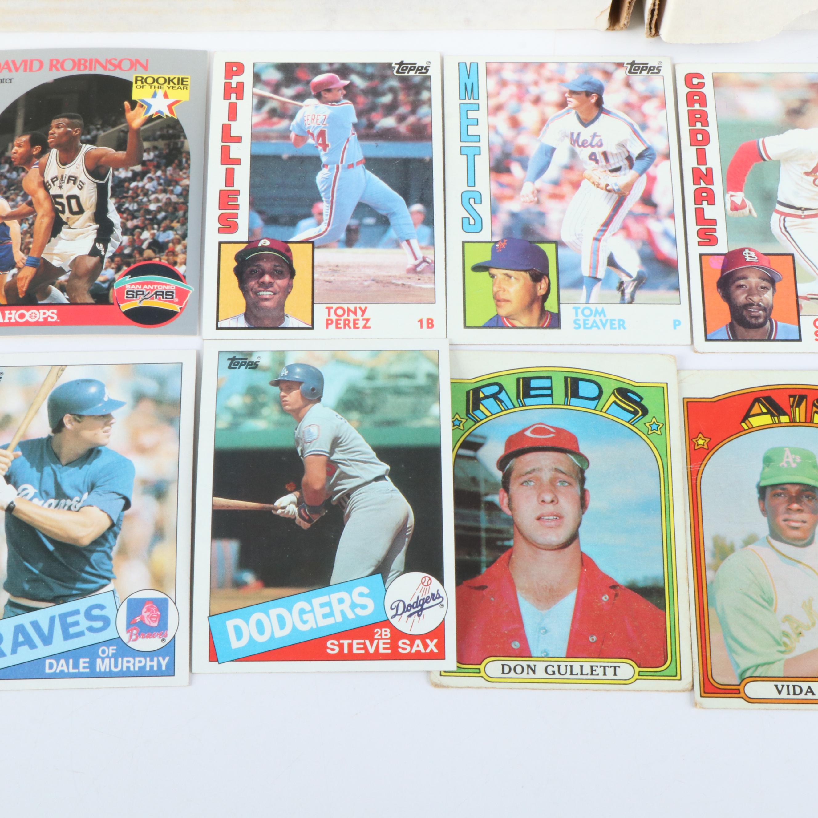 Large Group of Vintage Baseball Cards, 1960s to 1990s, and More