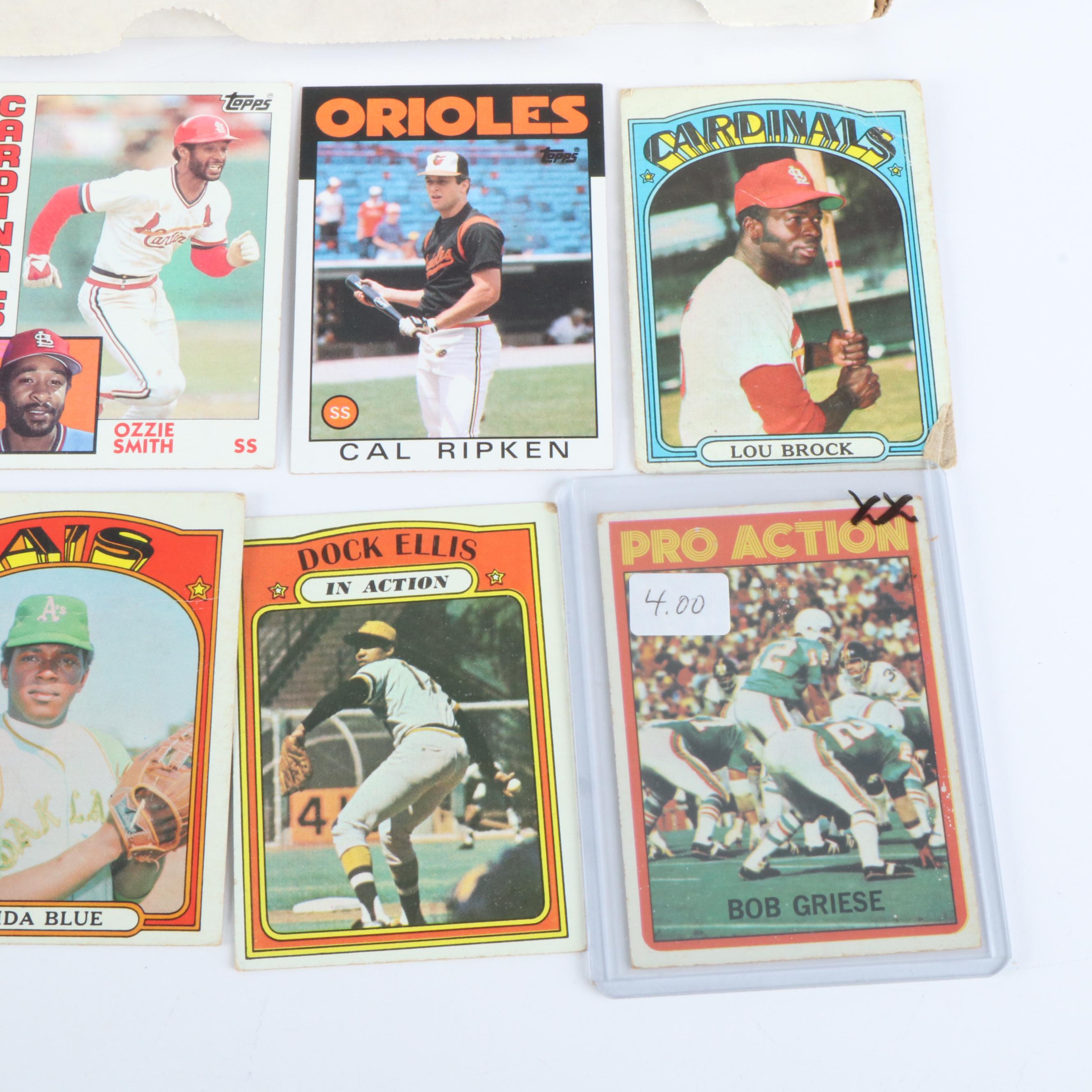 Large Group of Vintage Baseball Cards, 1960s to 1990s, and More