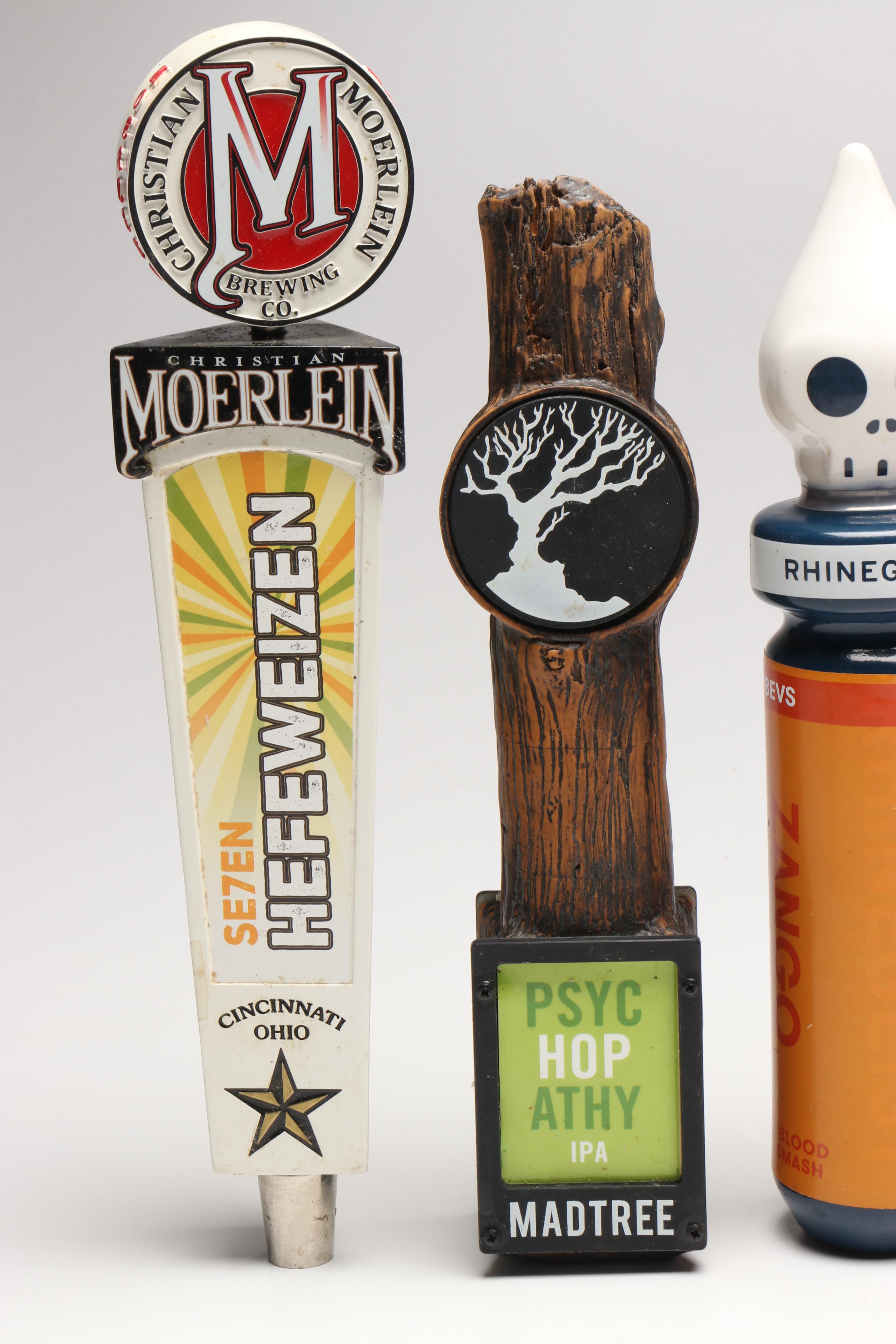 Christian Moerlein, MadTree, Rhinegeist and Other Halloween Tap Handles
