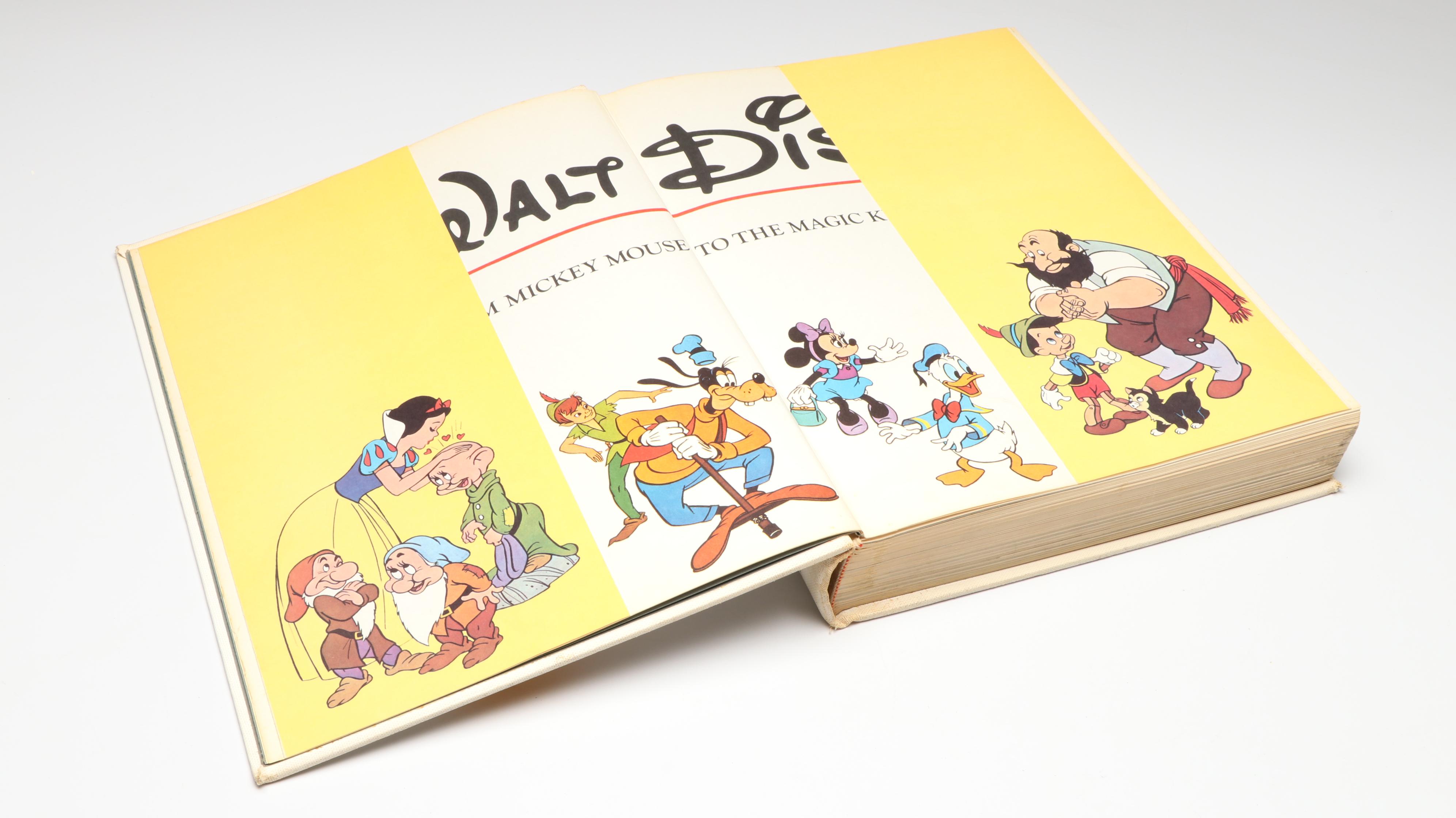 First Edition "The Art of Walt Disney" by Christopher Finch, 1973