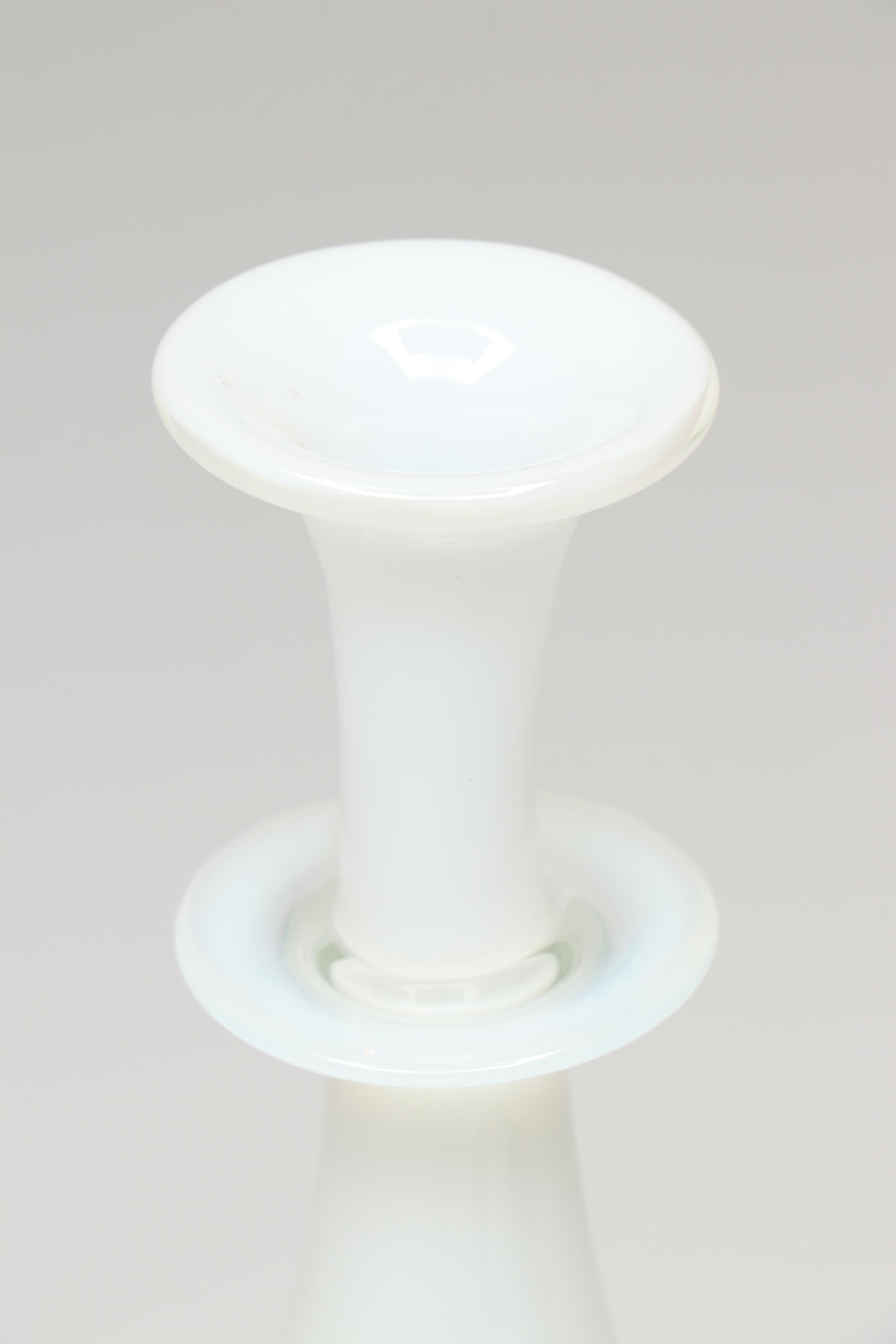 Danish Modern Style Opaline Vases