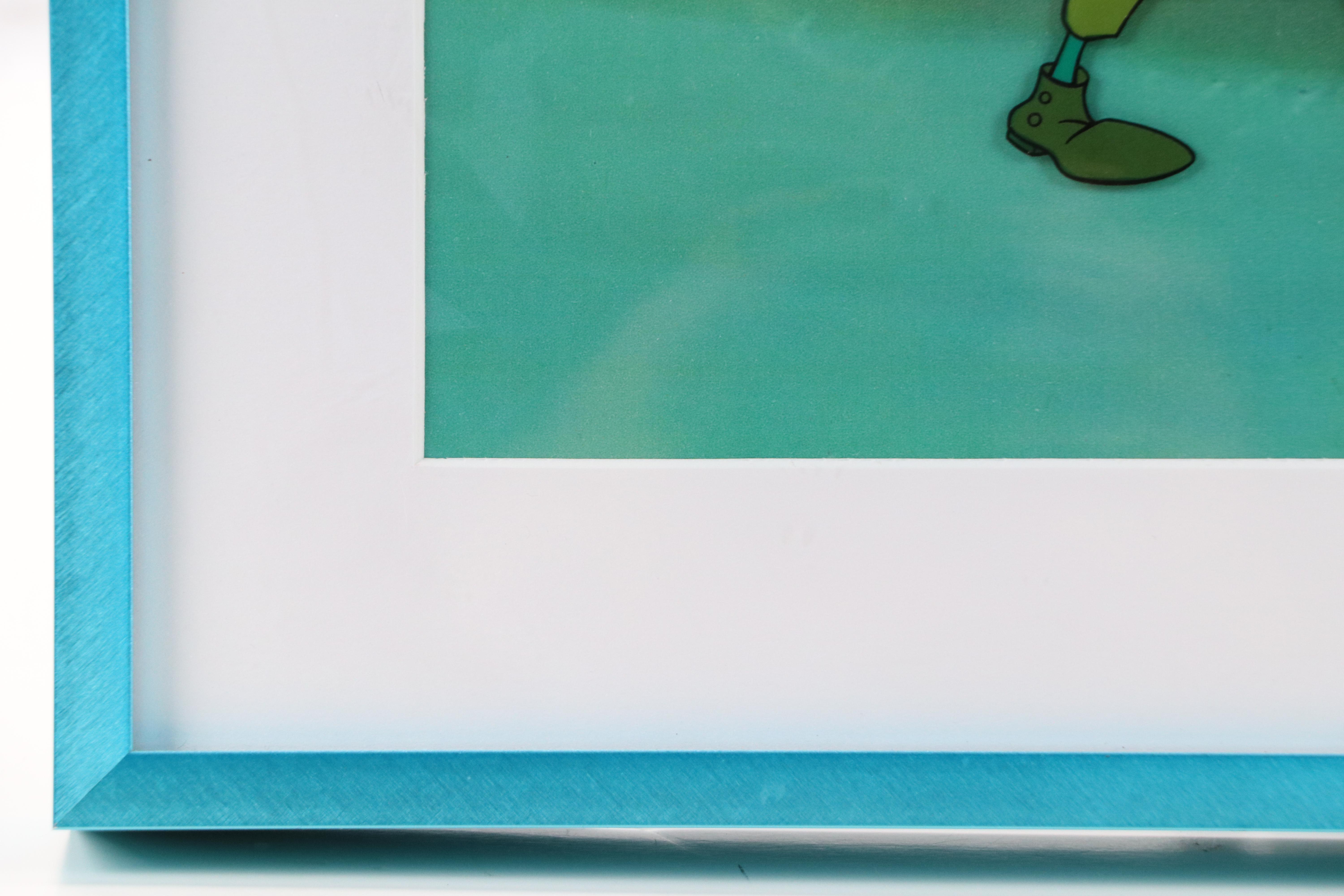 Disney Sericel "Alice in Wonderland" Signed by Marc Davis, 1980s