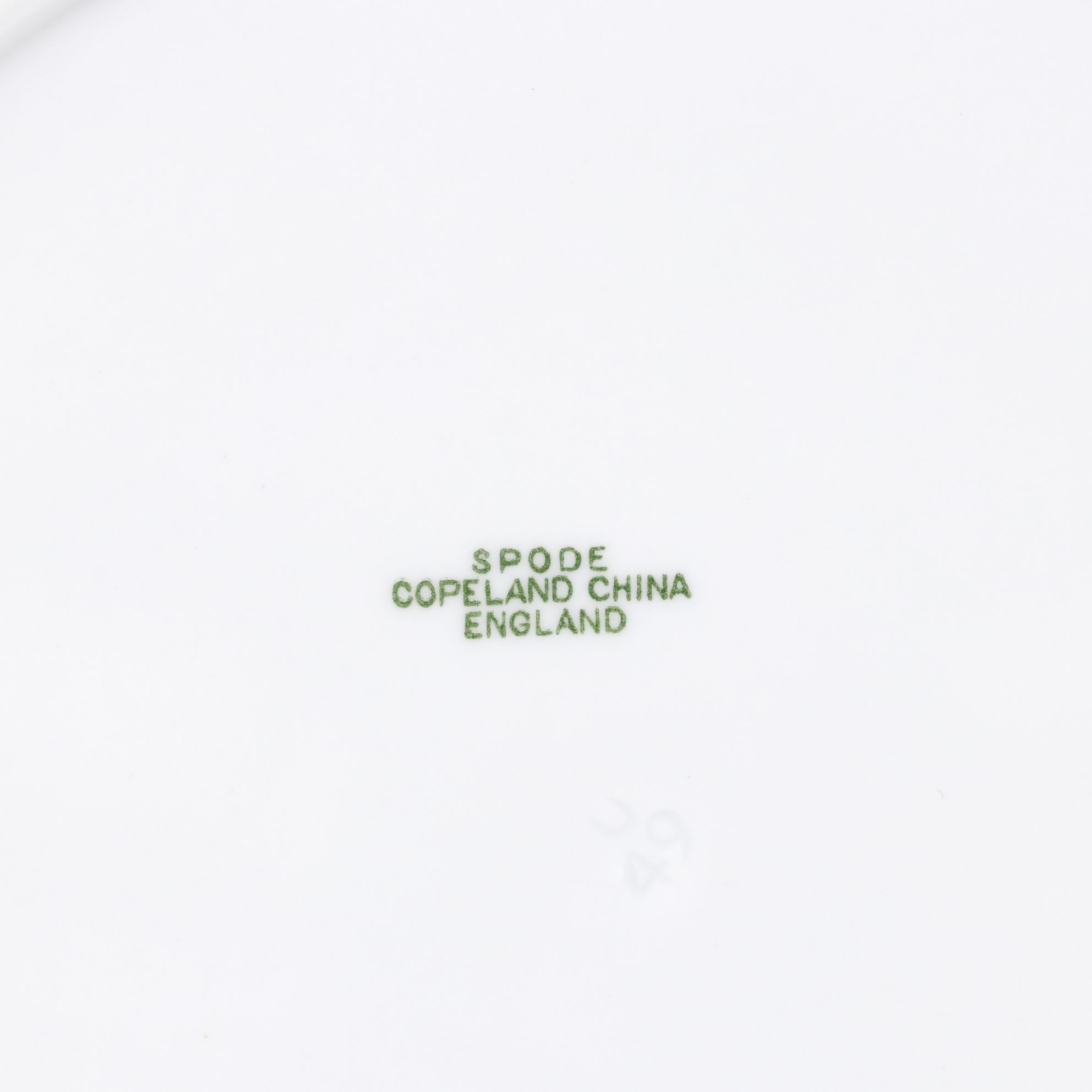 Spode "South African Coat of Arms" Porcelain Dinner Plates and Compote, 1940s