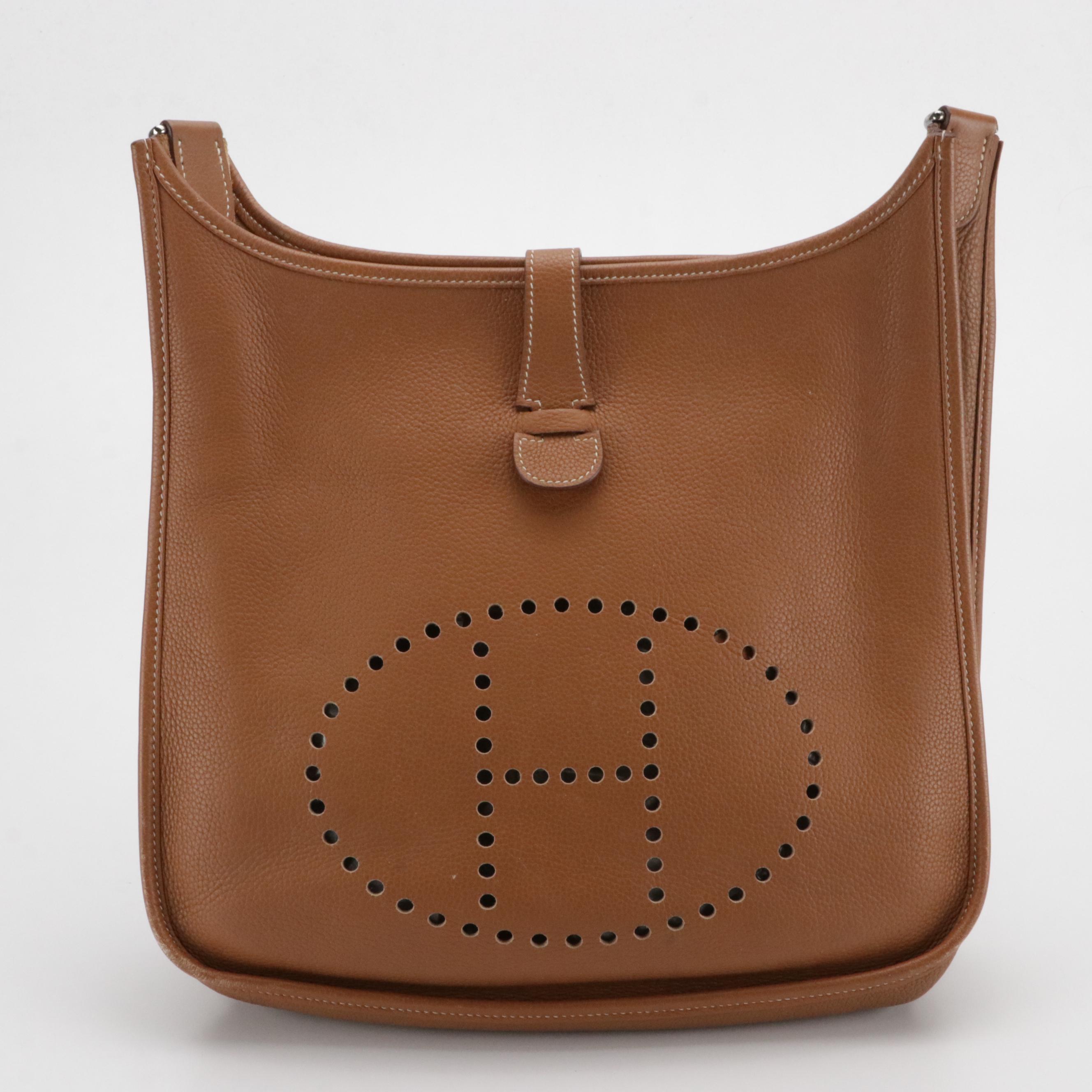 Hermès Evelyne II GM Bag in Clemence Leather