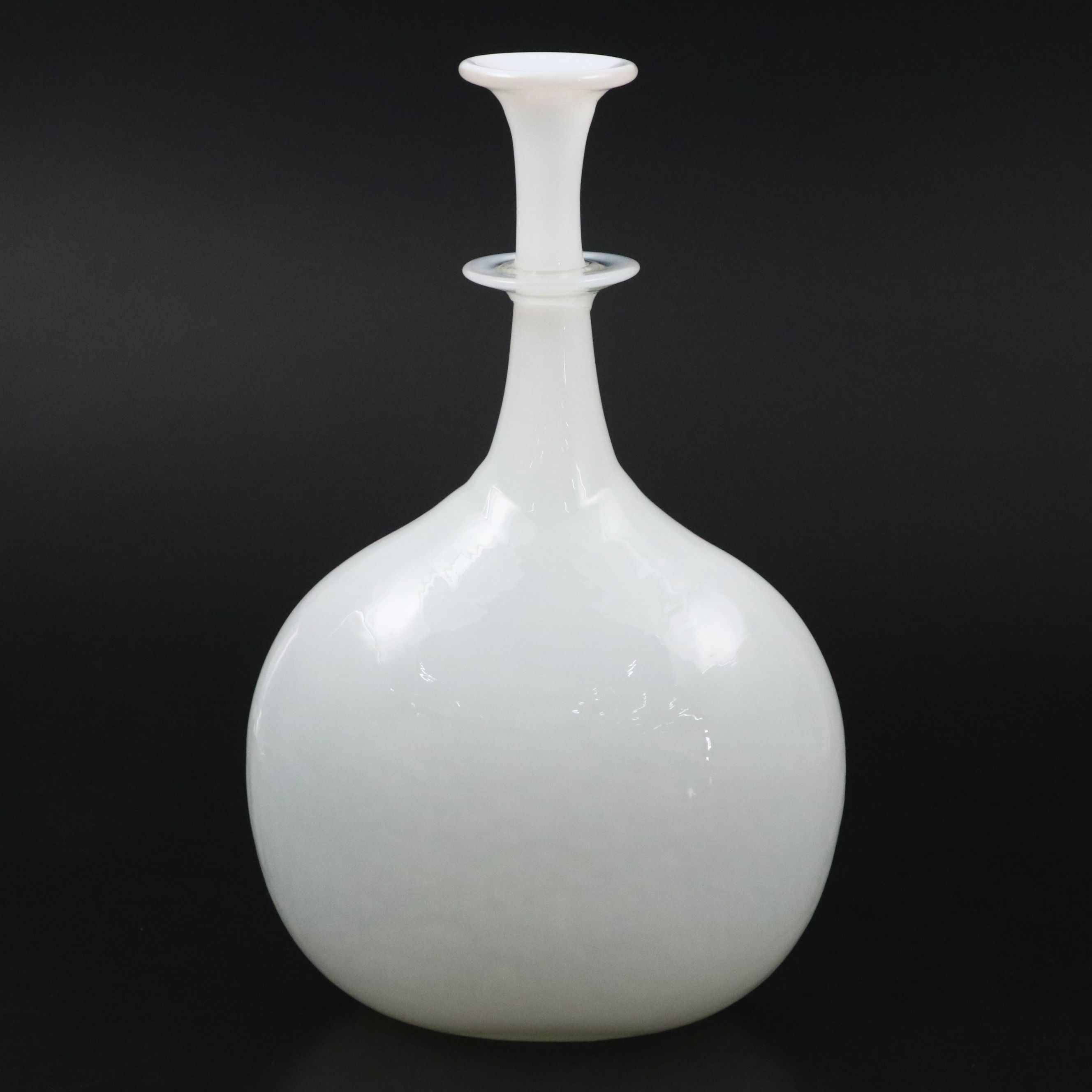 Danish Modern Style Opaline Vases