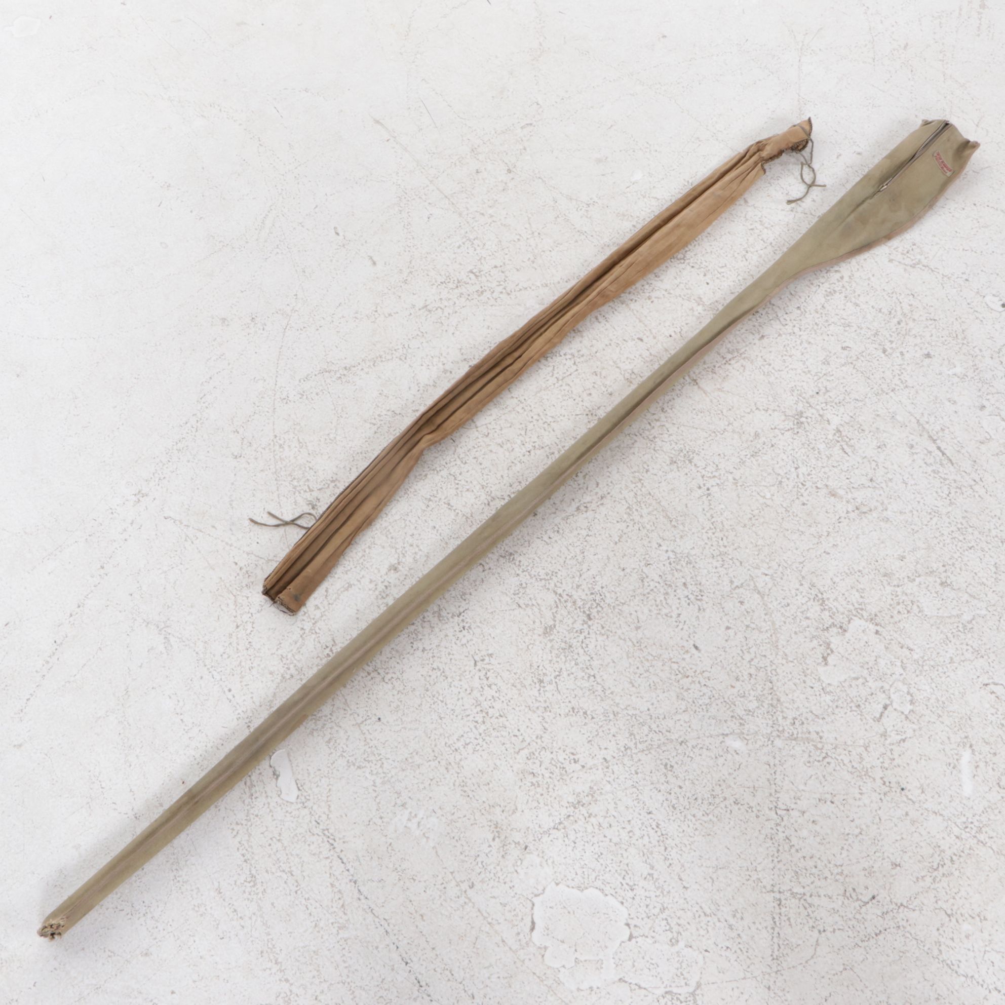 Popeil "Pocket Fisherman", Bamboo Fly Rod, and Other Fishing Gear