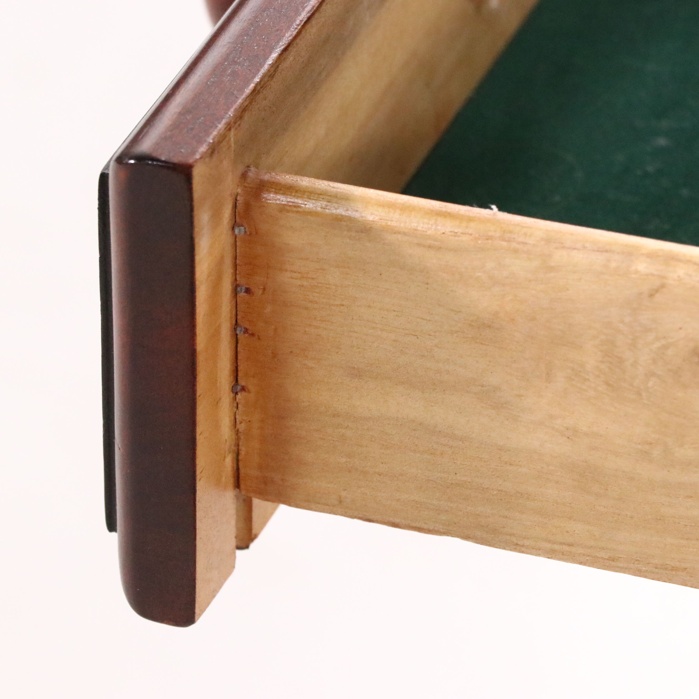 Country Sheraton Style Mahogany End Table