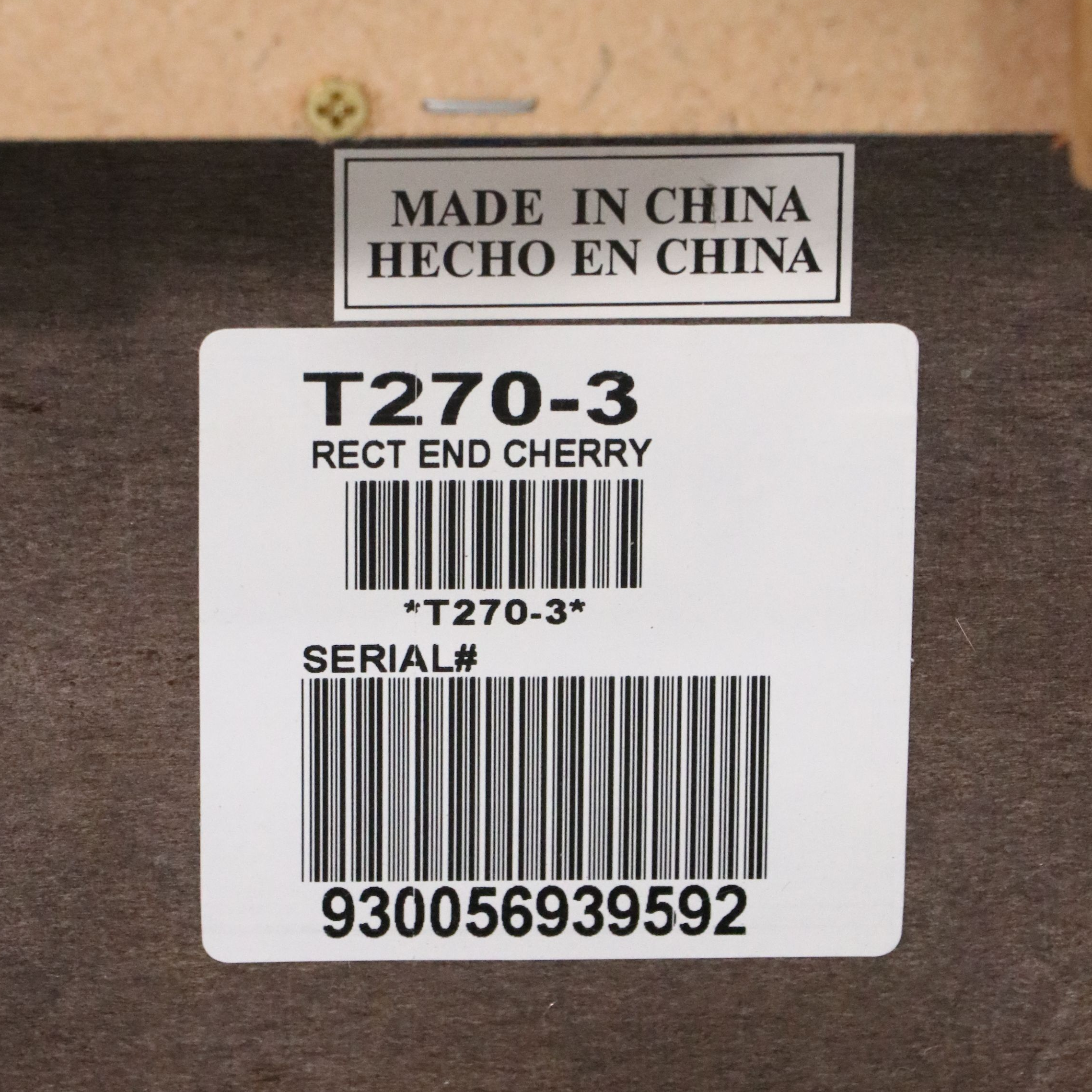 Country Sheraton Style Mahogany End Table