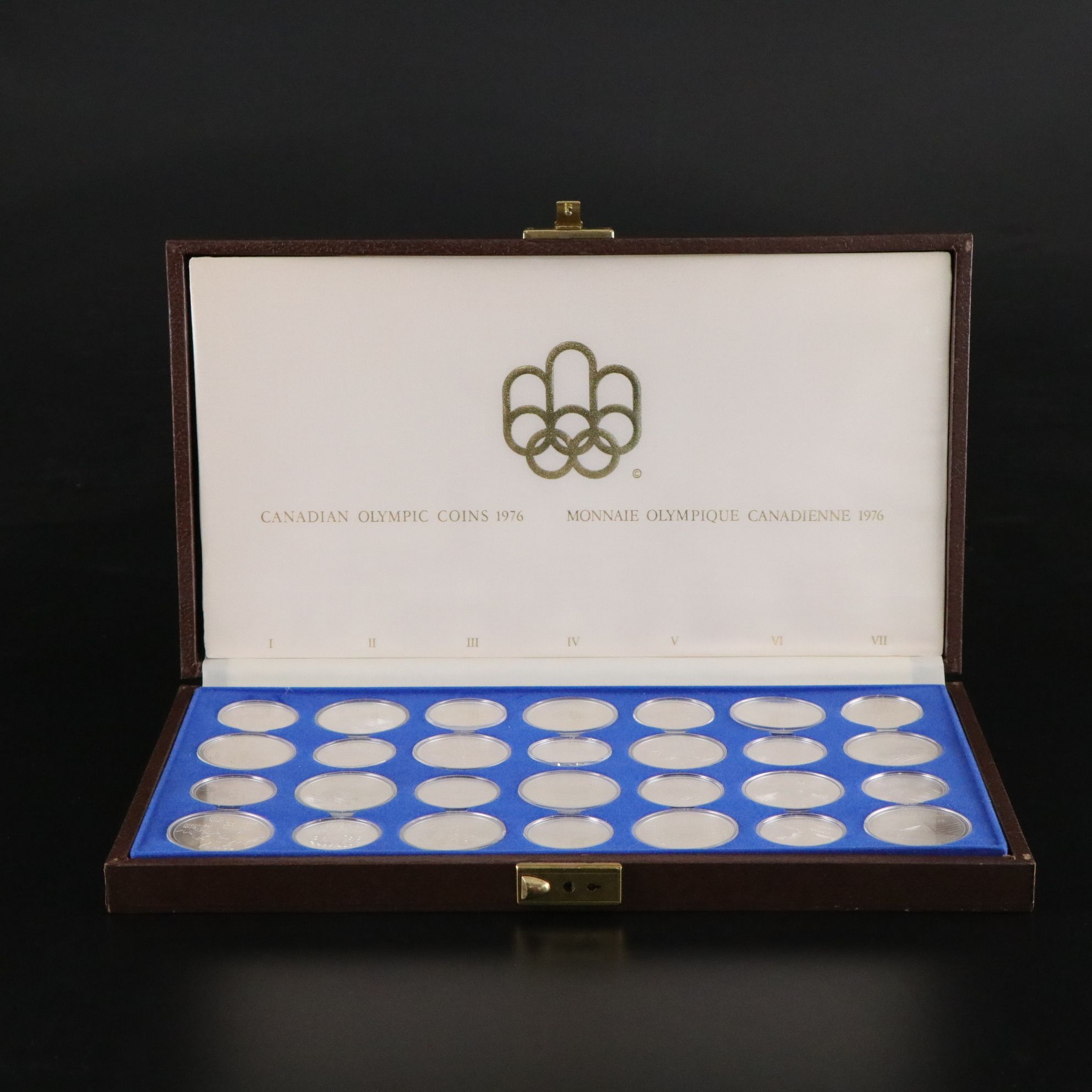 1976 Montreal Olympics Commemorative Silver Coin Set