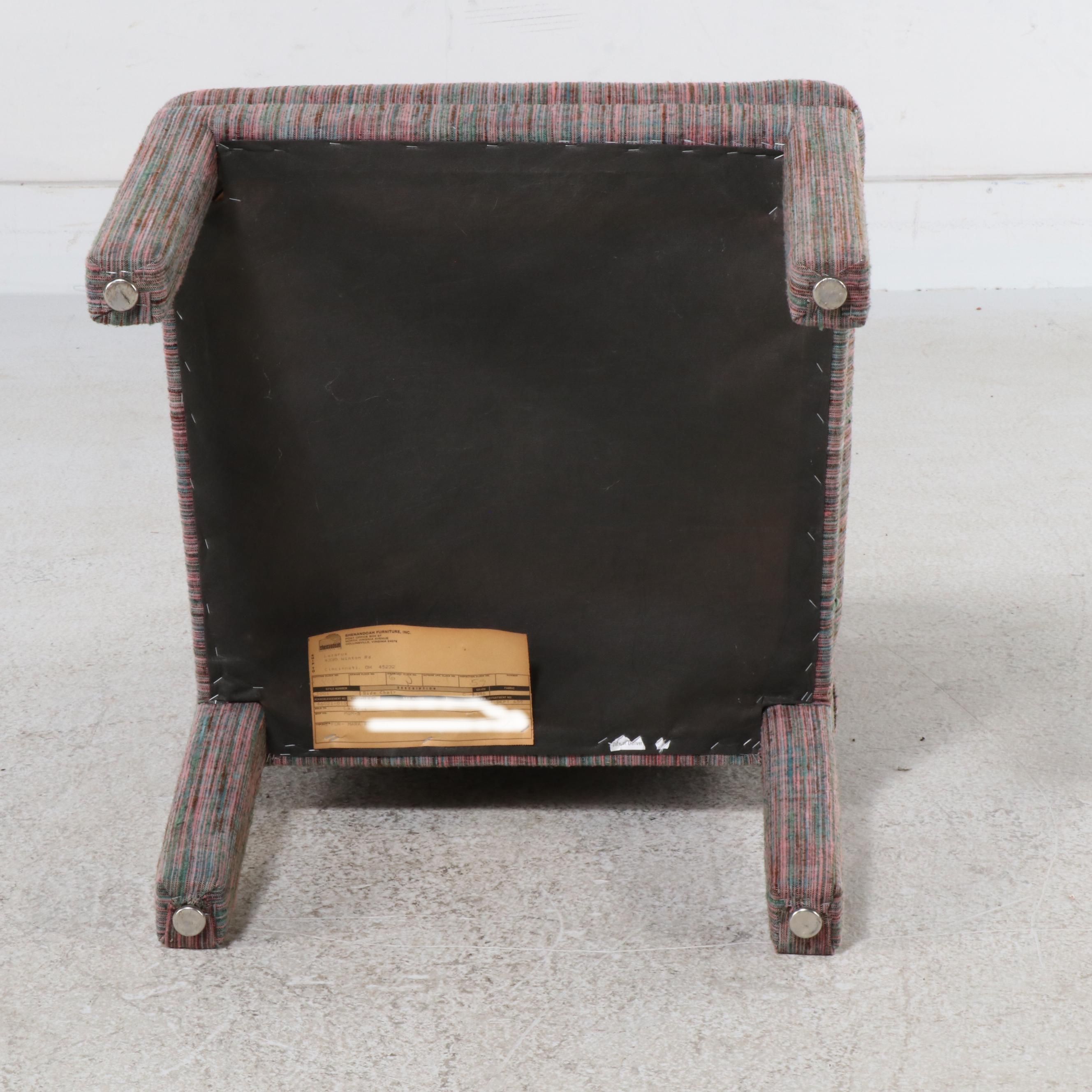 Postmodern Style Seven-Piece Dining Set with Shenandoah Furniture Chairs