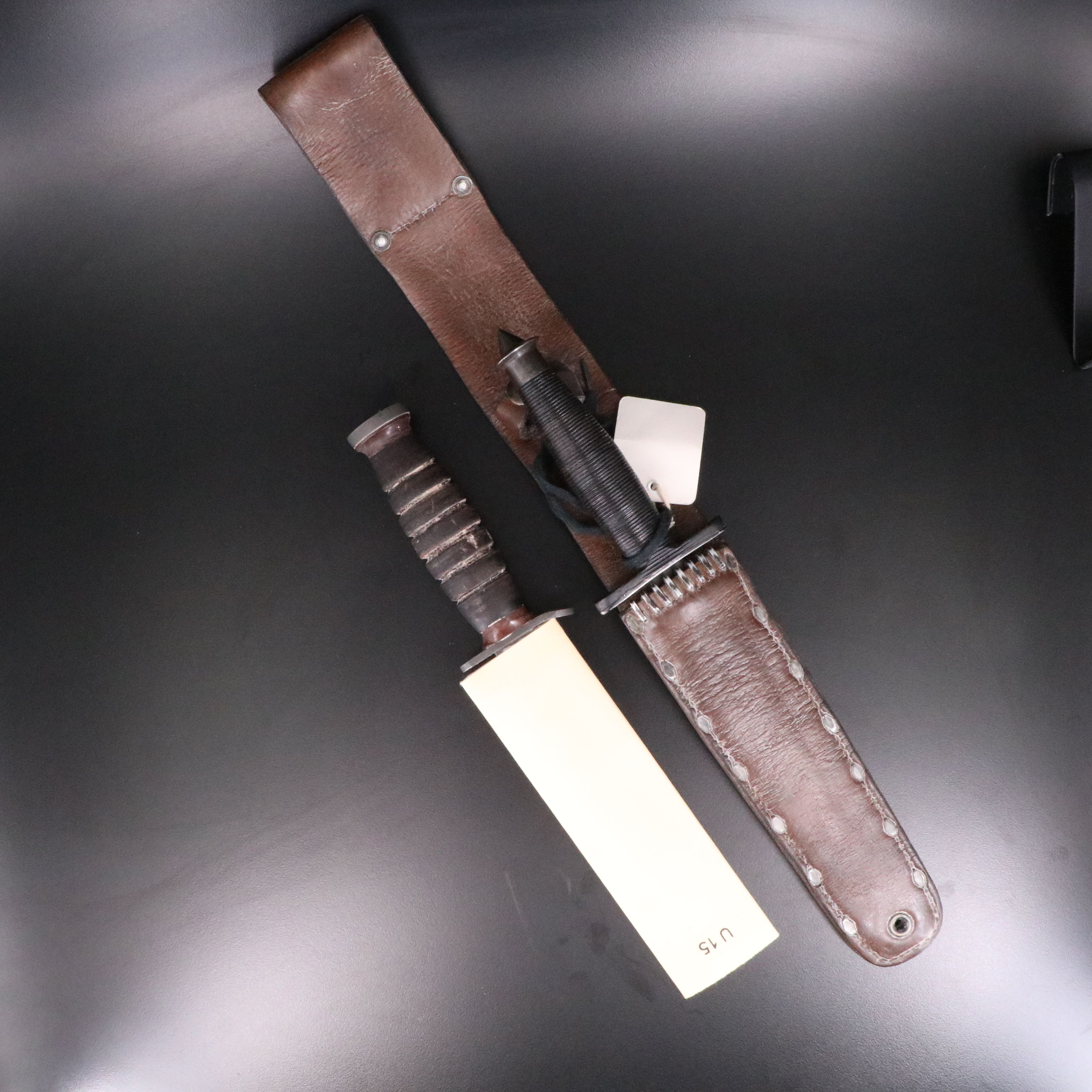 Two U.S. Fighting Knives: M3 and Case Stiletto