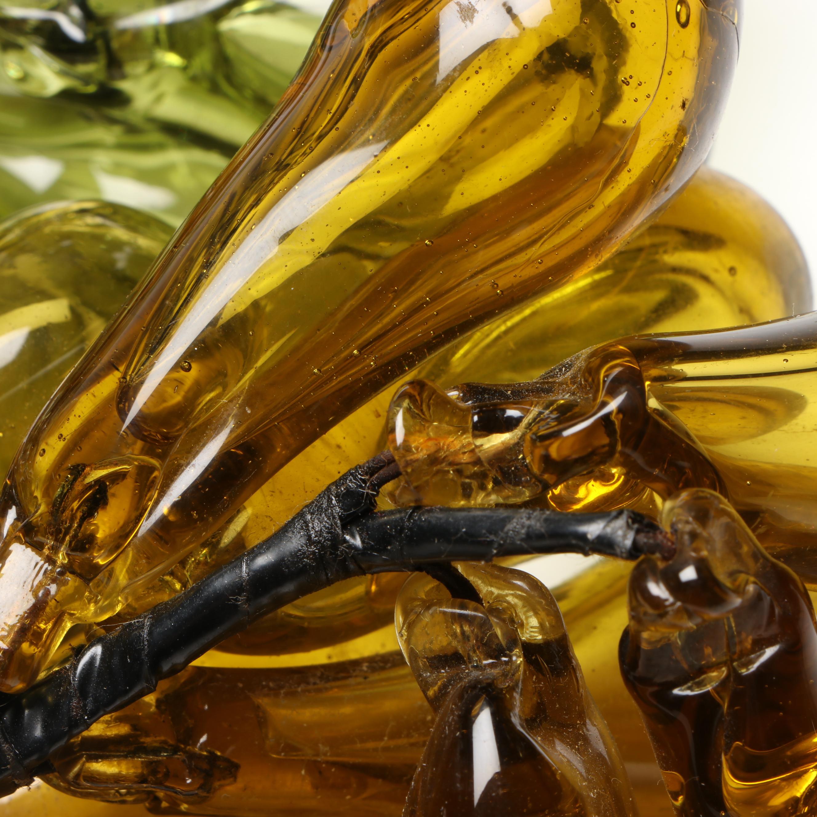 Mid Century Modern Style Glass Decorative Grapes with Other Door Knobs