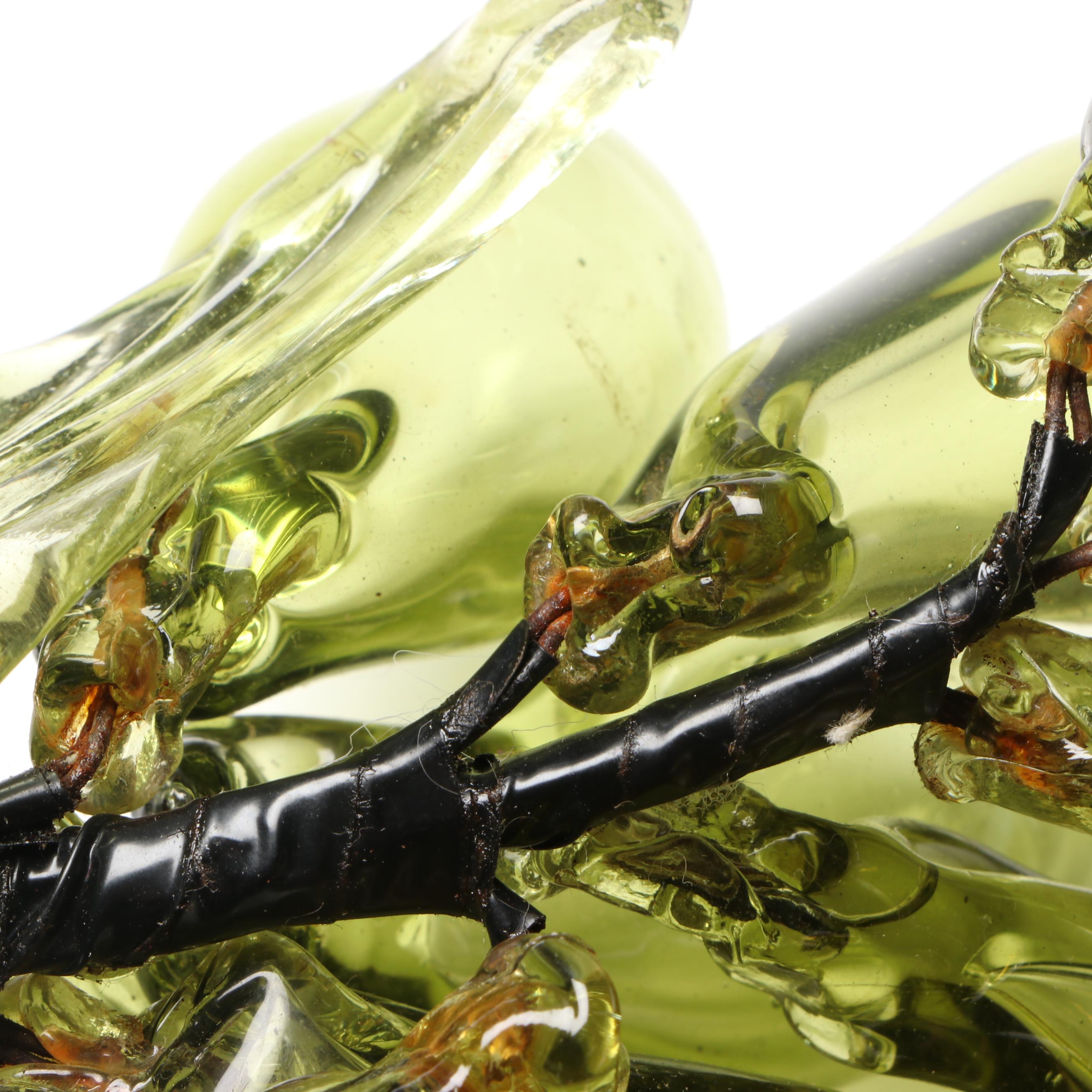 Mid Century Modern Style Glass Decorative Grapes with Other Door Knobs