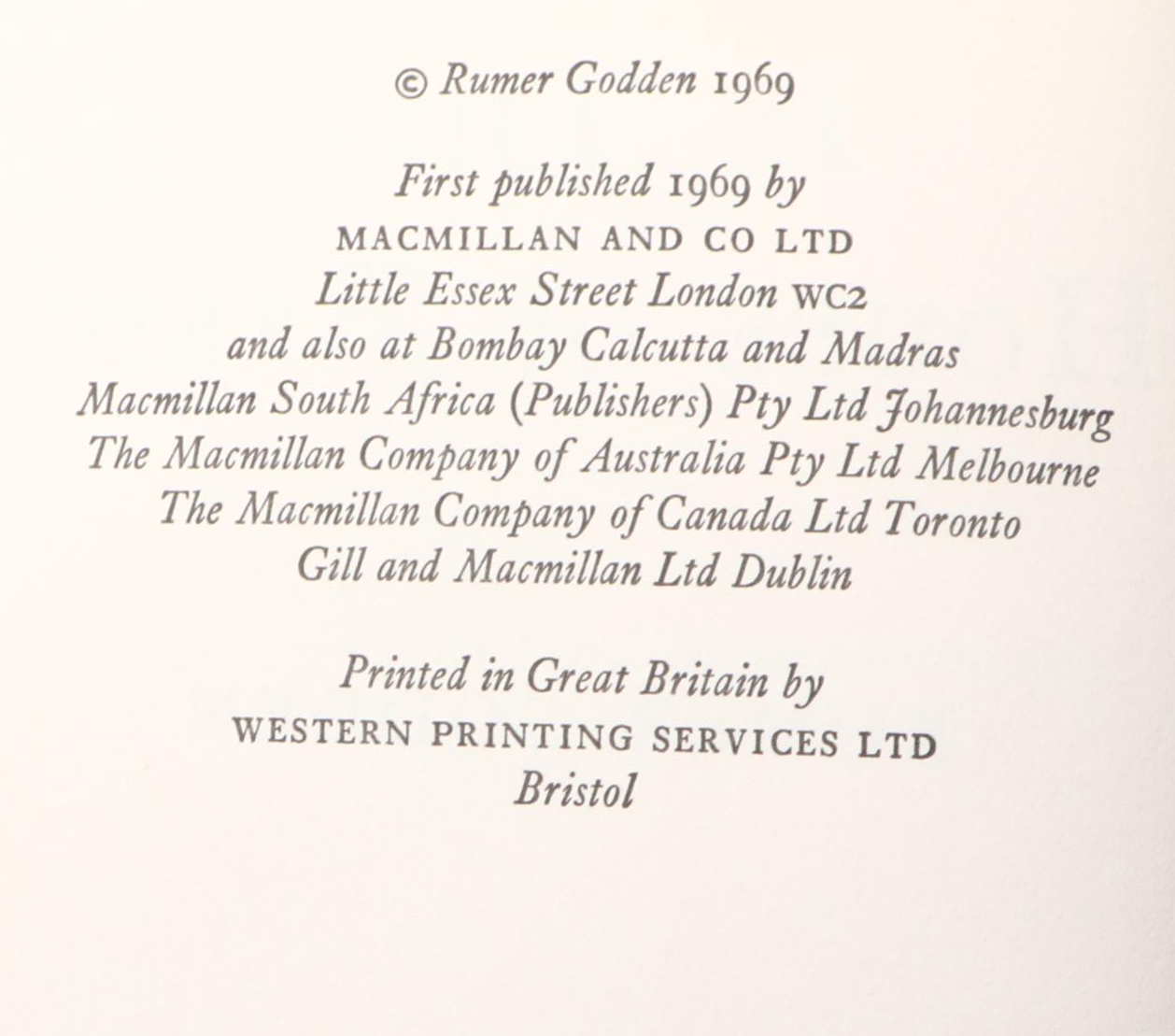 First UK Edition "In This House of Brede" and More Books by Rumer Godden