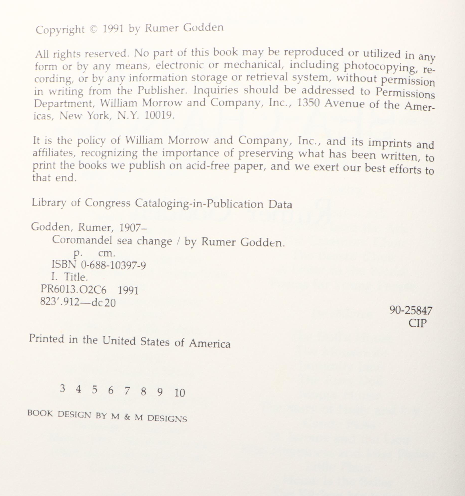 First UK Edition "In This House of Brede" and More Books by Rumer Godden