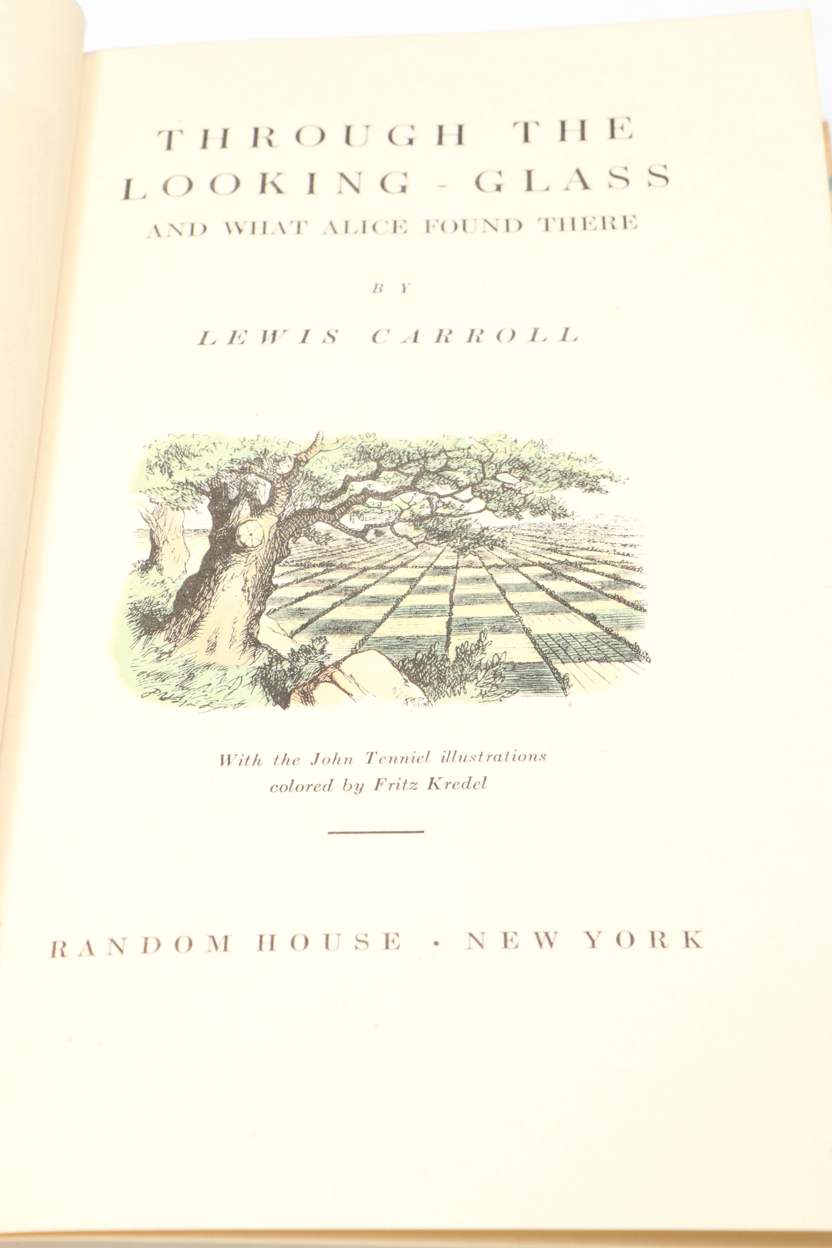 Illustrated "Alice in Wonderland" and "Through the Looking-Glass" Box Set, 1946