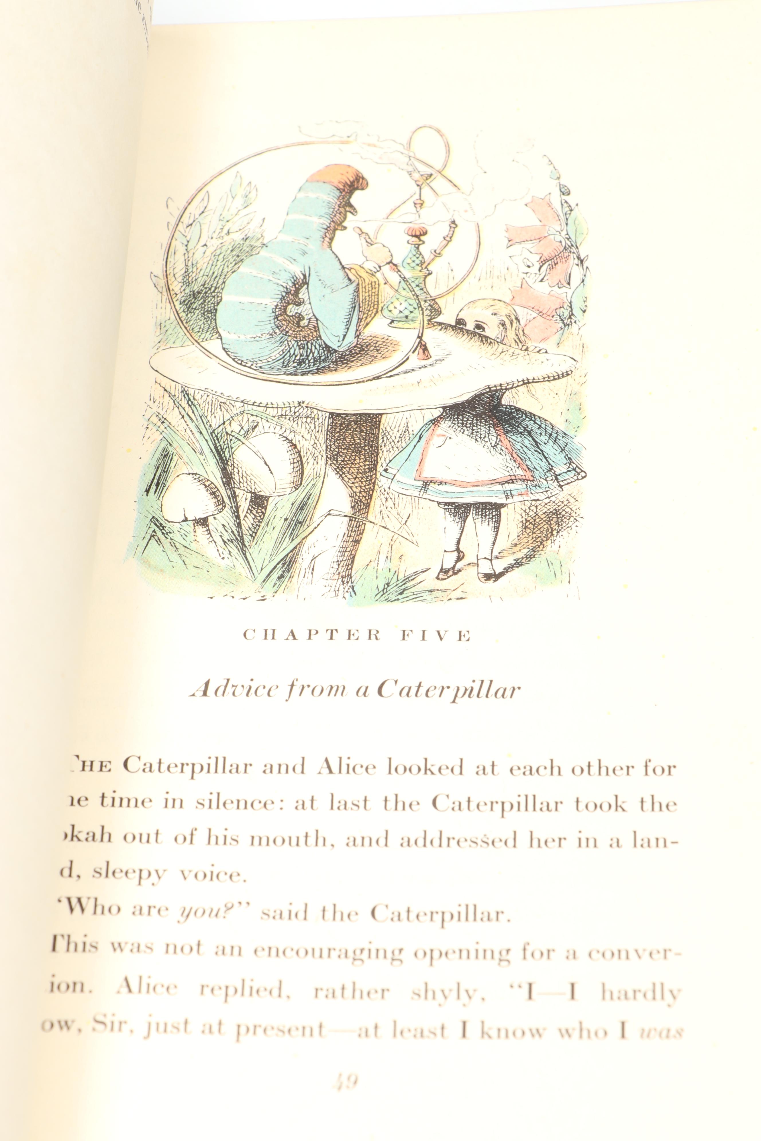 Illustrated "Alice in Wonderland" and "Through the Looking-Glass" Box Set, 1946