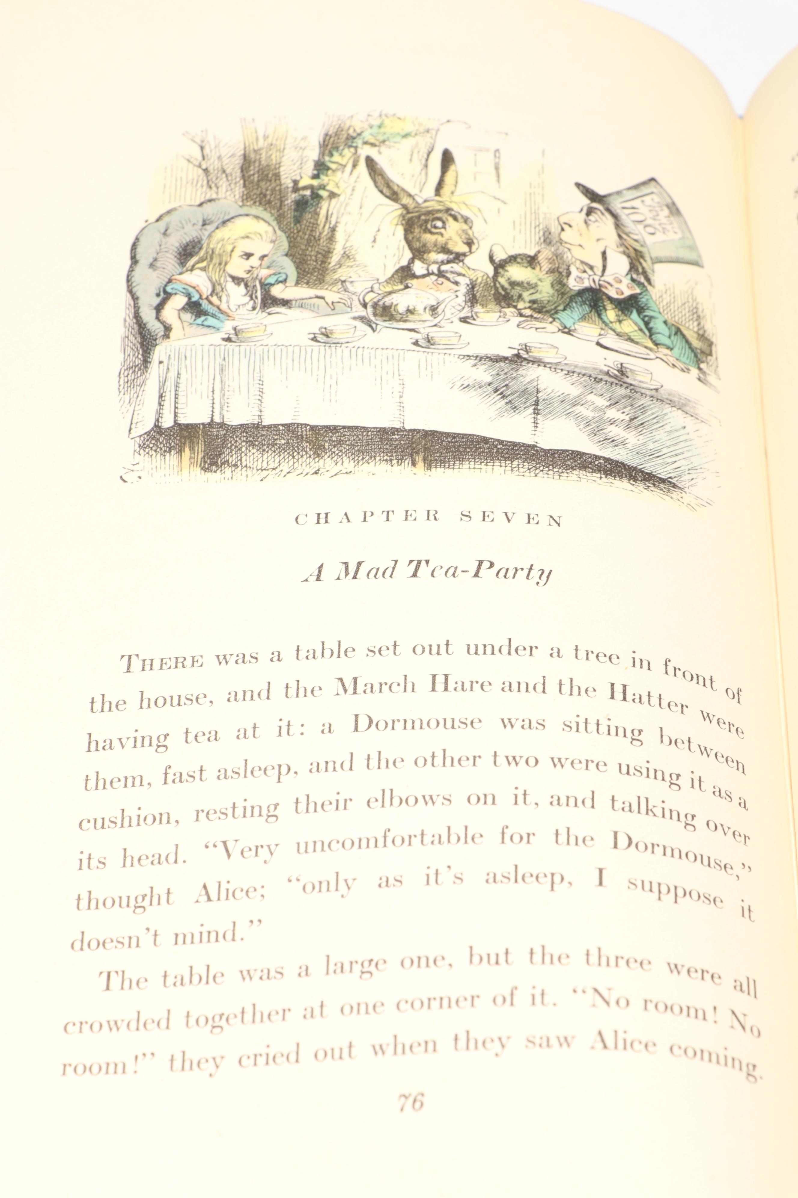 Illustrated "Alice in Wonderland" and "Through the Looking-Glass" Box Set, 1946