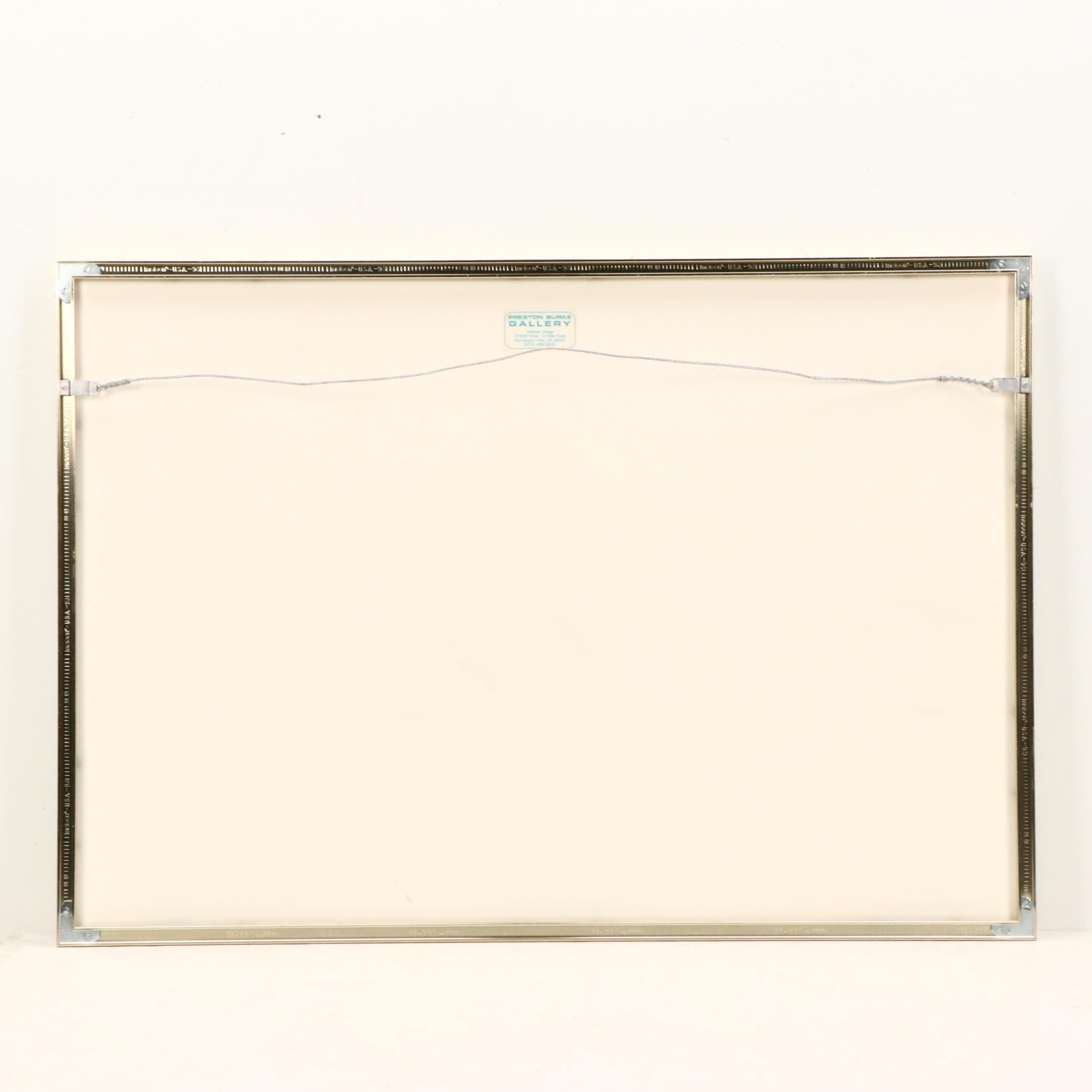 Robert McGreevy Offset Lithograph "Steamer Regina," 1988