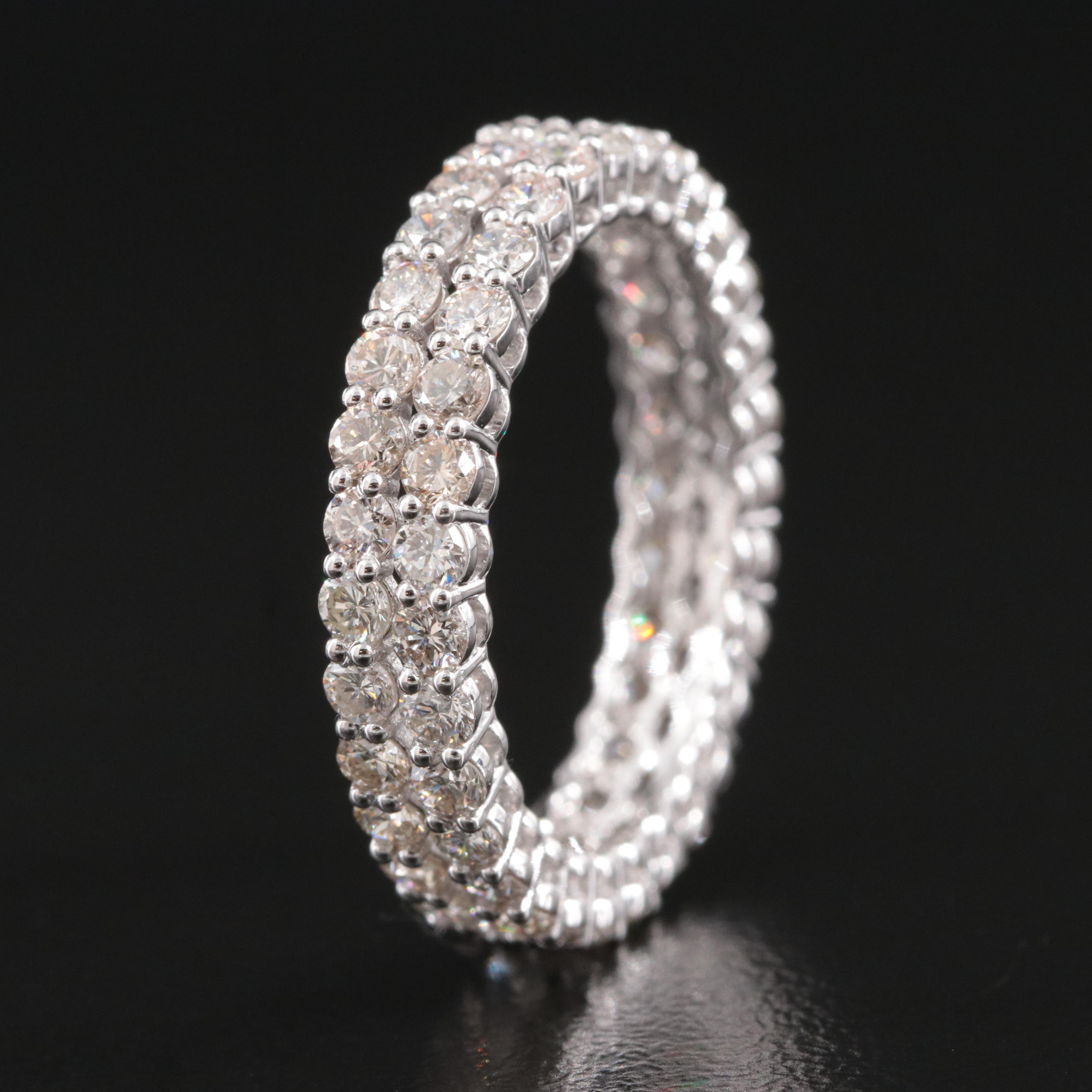 14K 1.69 CTW Diamond Eternity Band