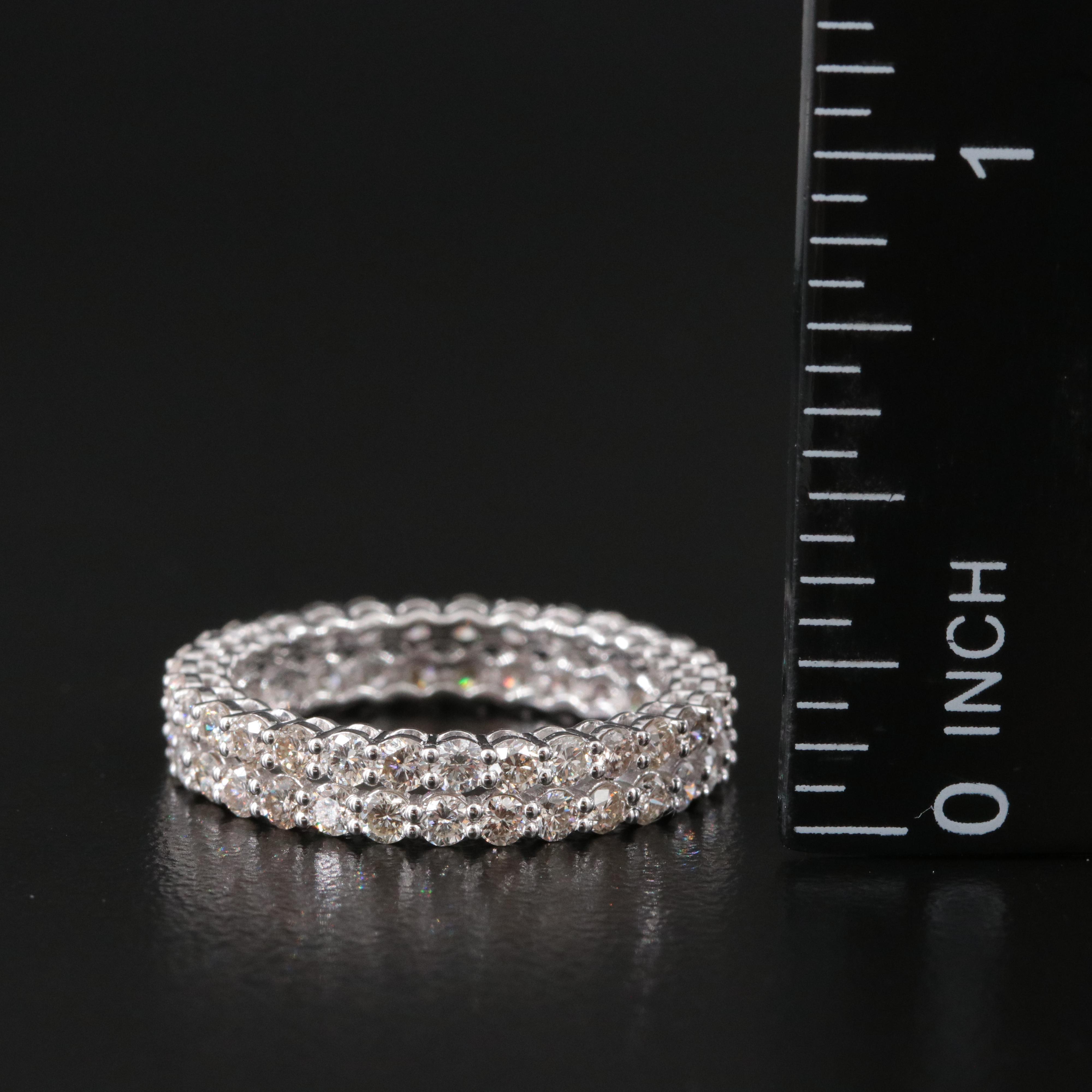14K 1.69 CTW Diamond Eternity Band