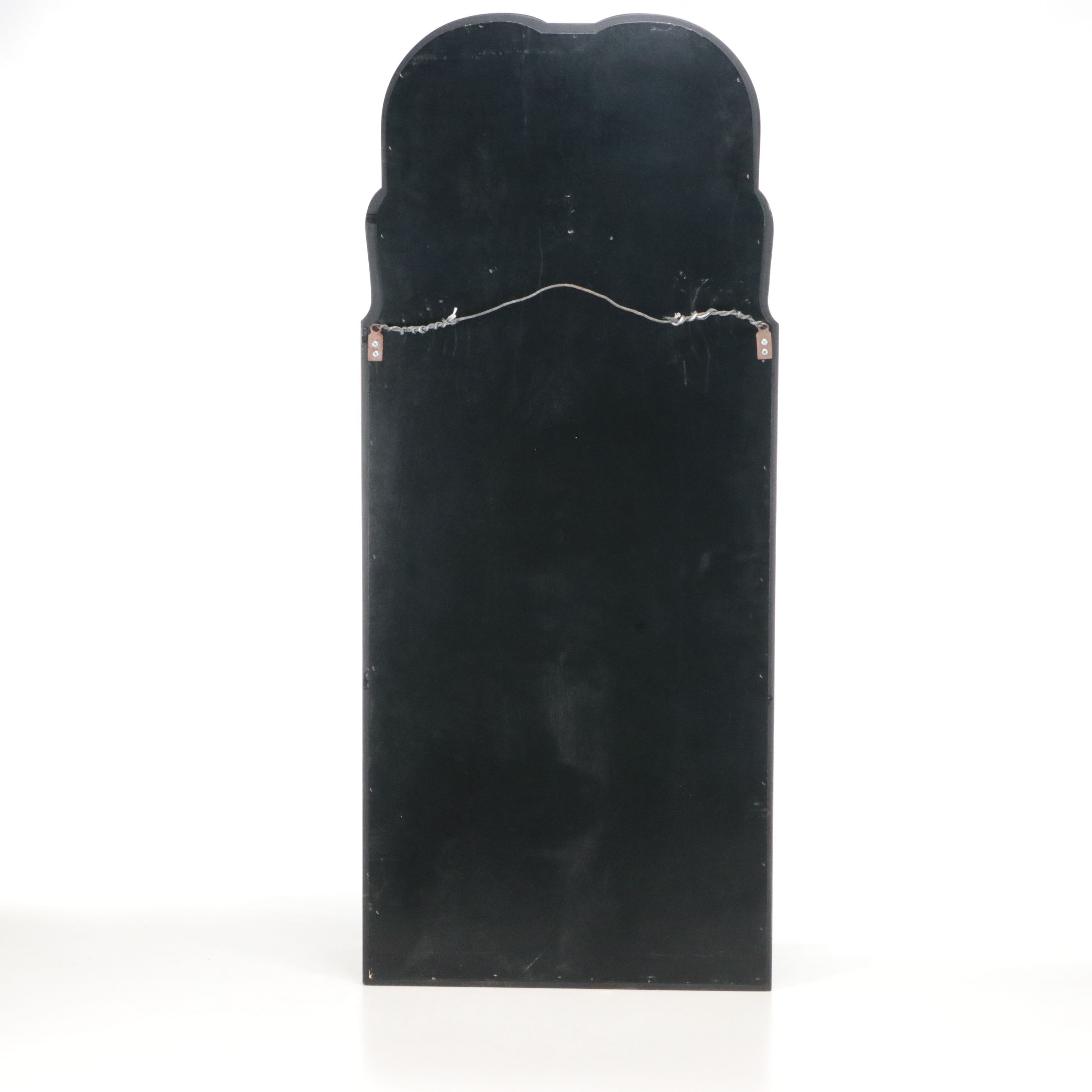 Queen Anne Style Chinoiserie Oblong Wall Mirror