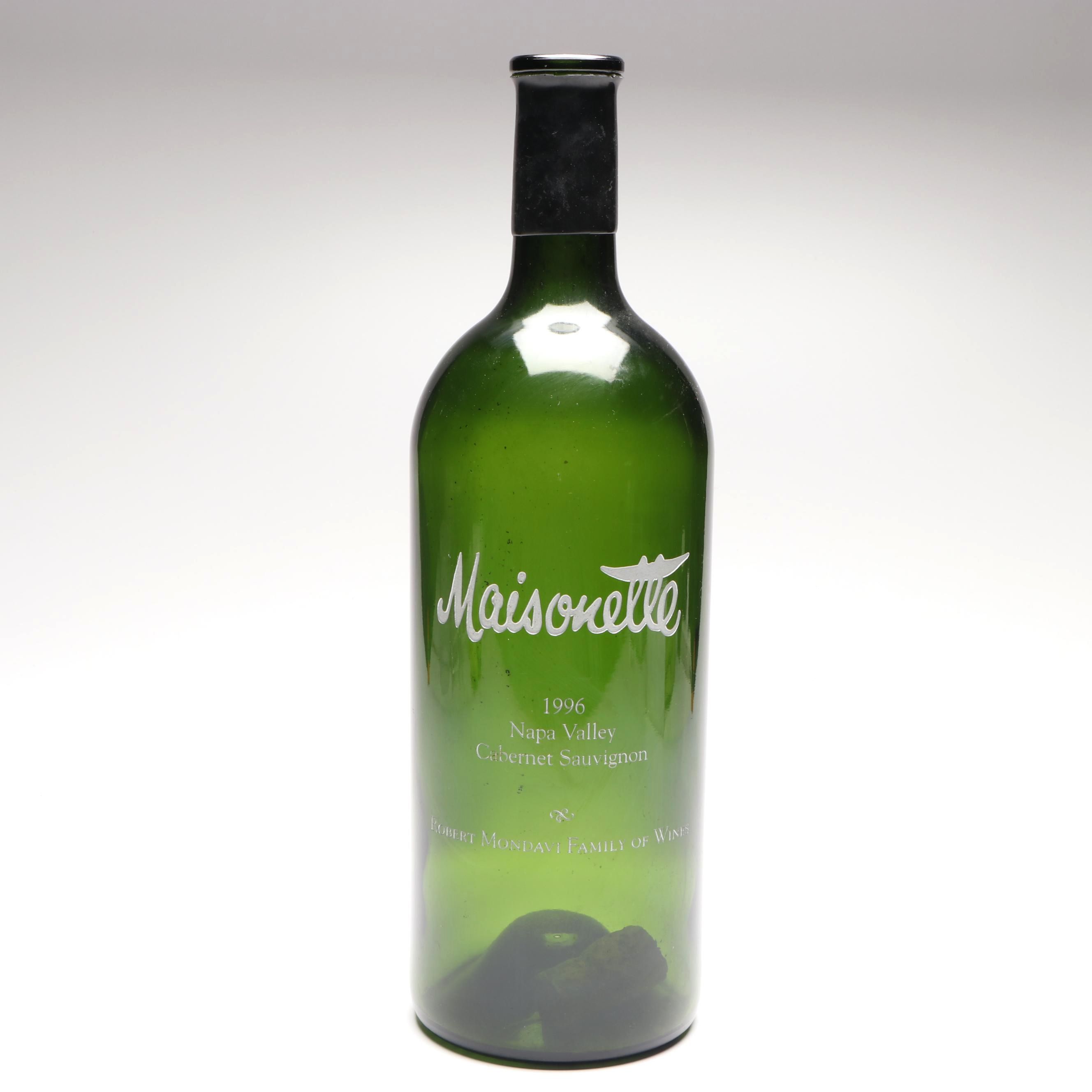 Maisonette Double Magnum Mondavi Napa Valley Cab Sav Bottle, 1996