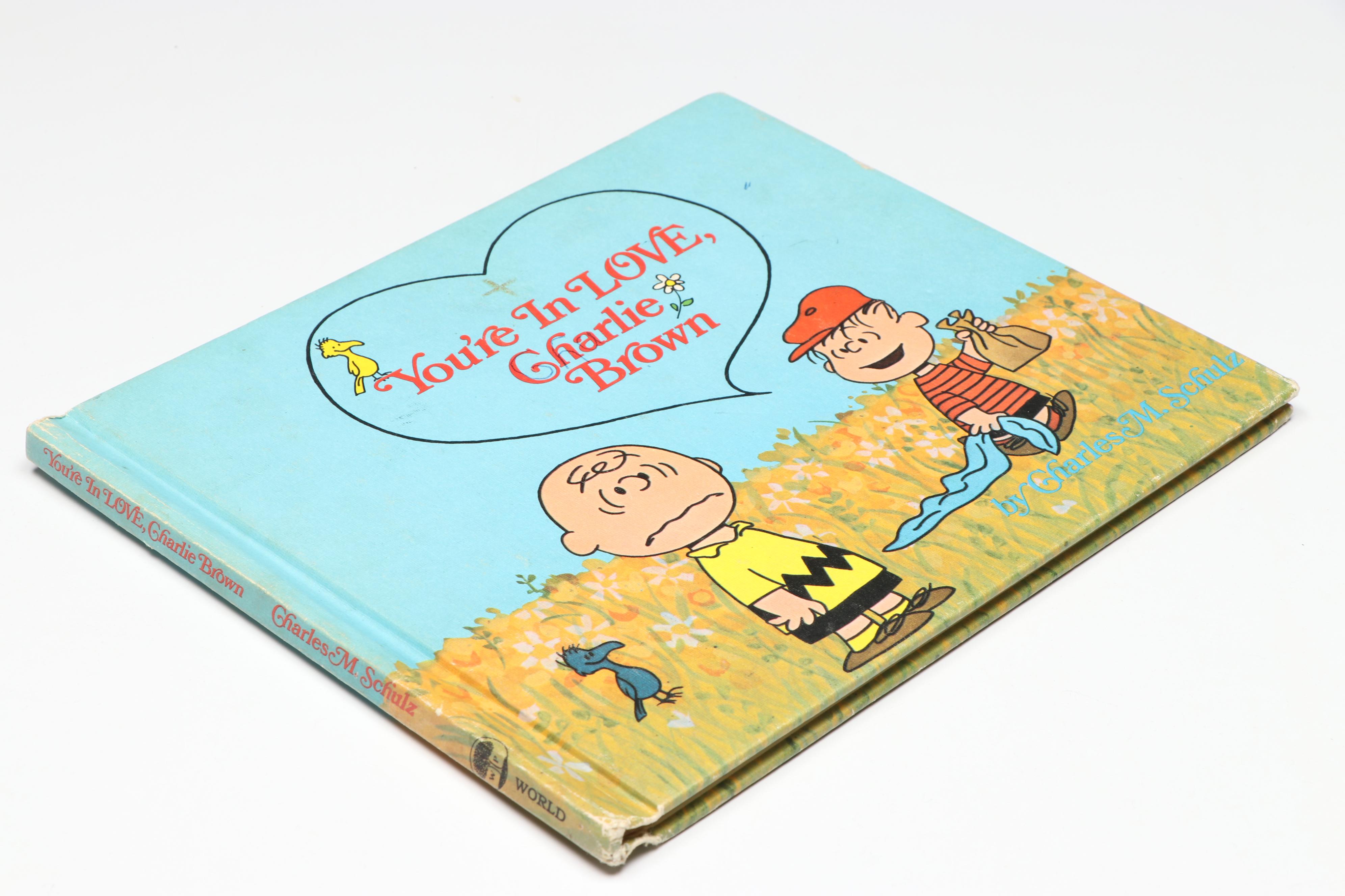 First Edition "You're In Love, Charlie Brown" by Charles M. Schulz, 1968