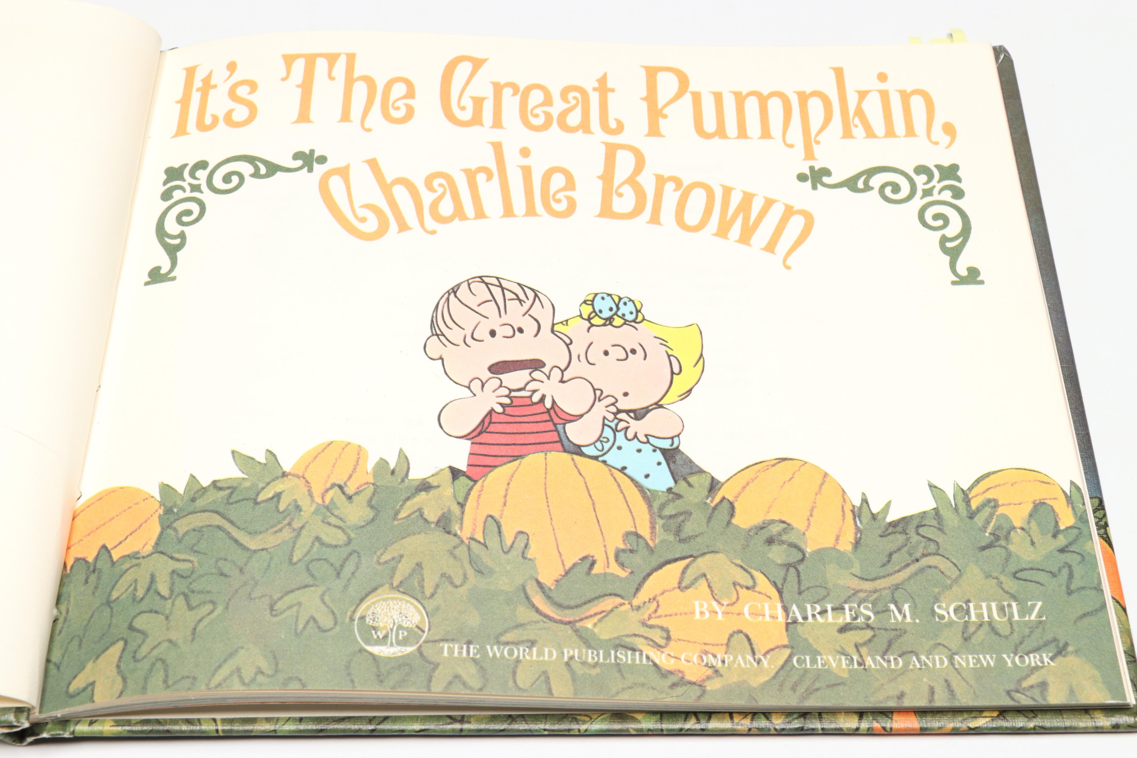 First Edition "It's The Great Pumpkin, Charlie Brown" by Charles M. Schulz, 1967