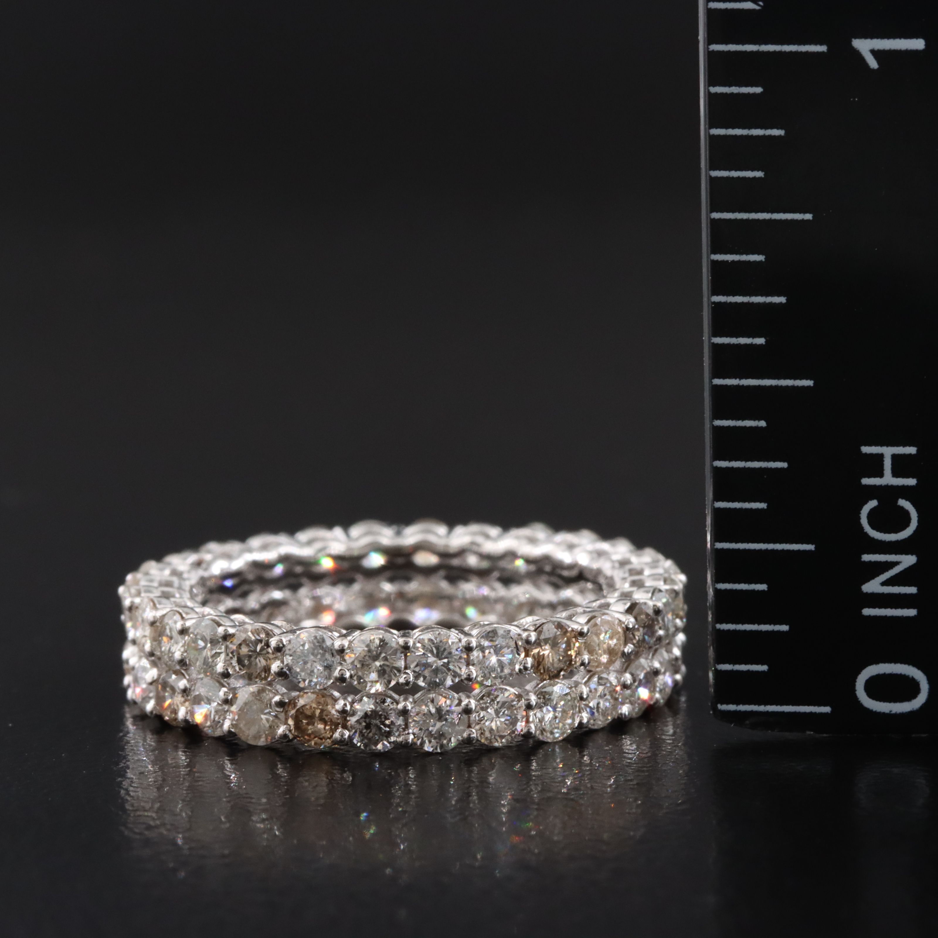 14K 2.63 CTW Diamond Eternity Band