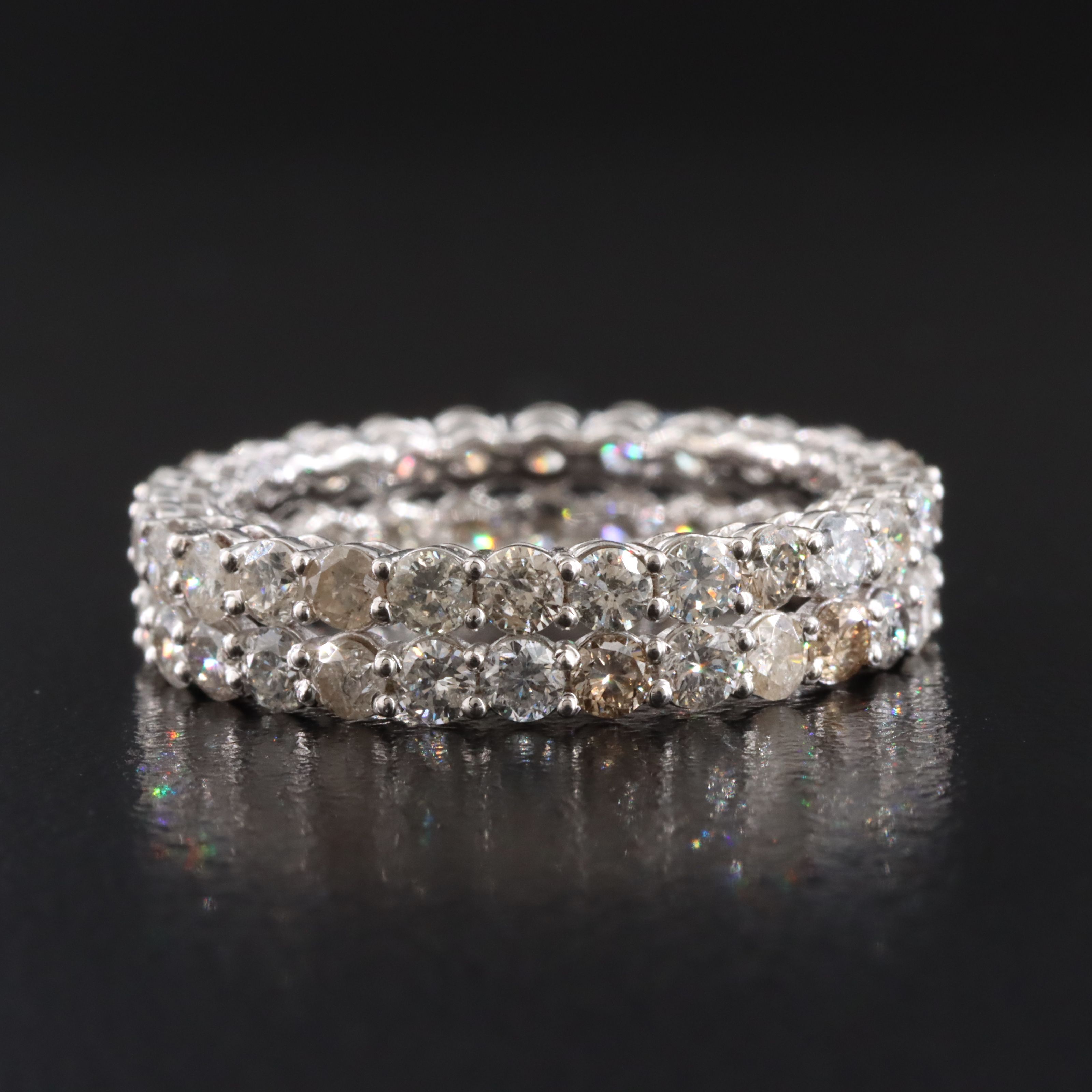 14K 2.63 CTW Diamond Eternity Band