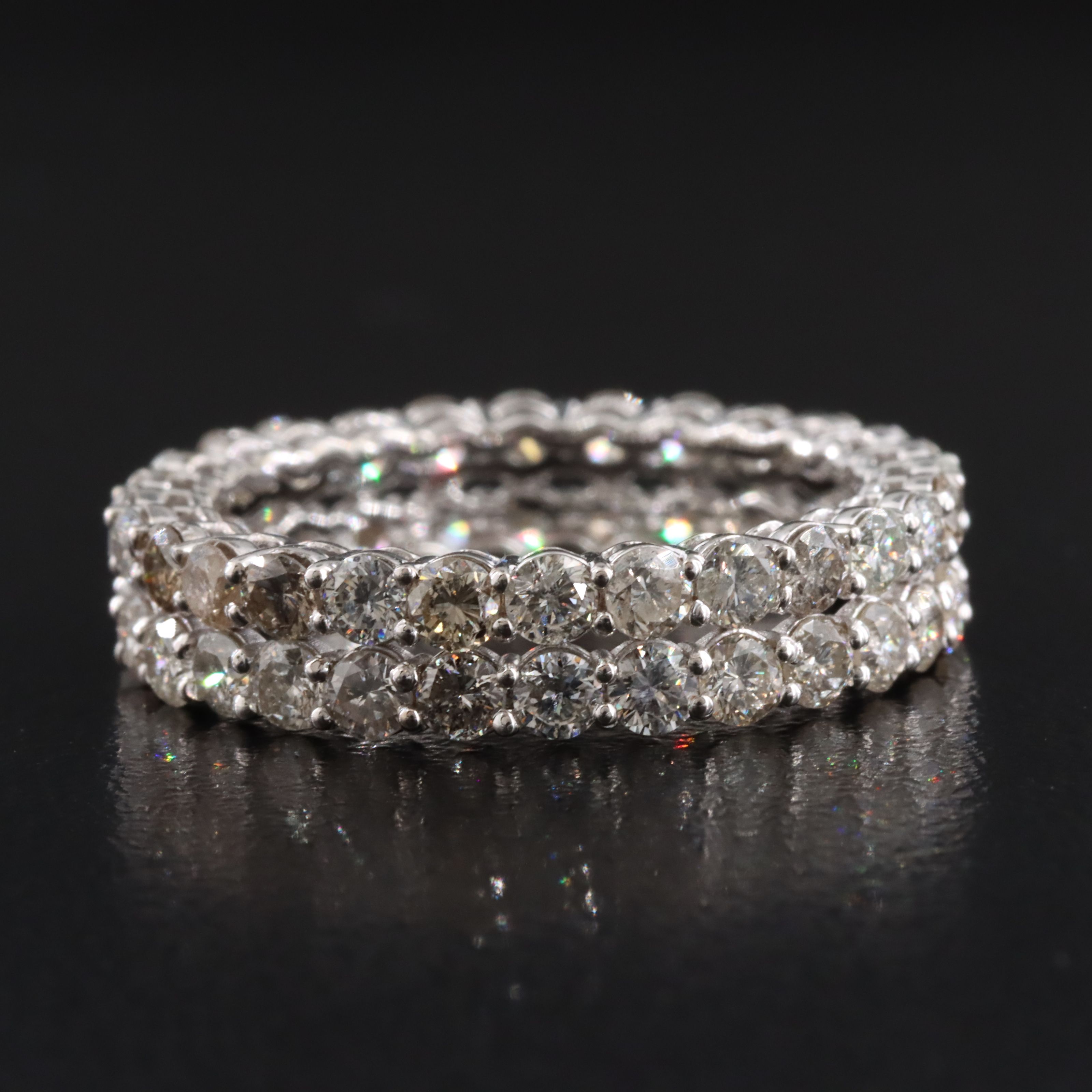 14K 2.63 CTW Diamond Eternity Band