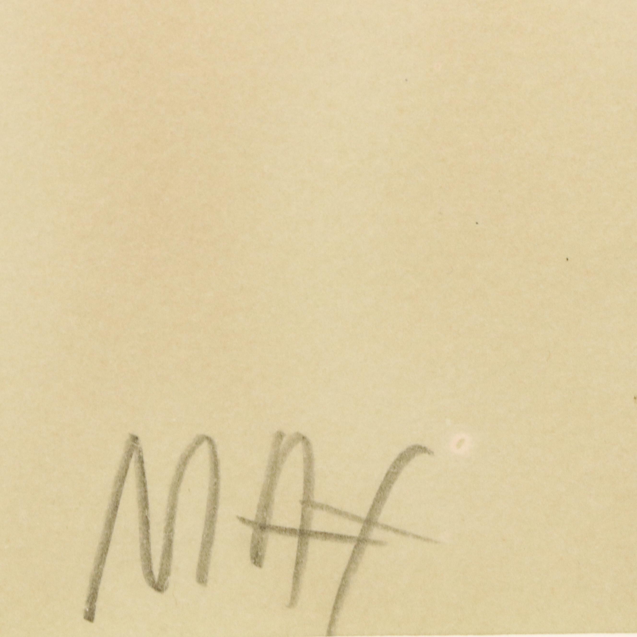 Peter Max Serigraph "Nude Descending," 1974–1975