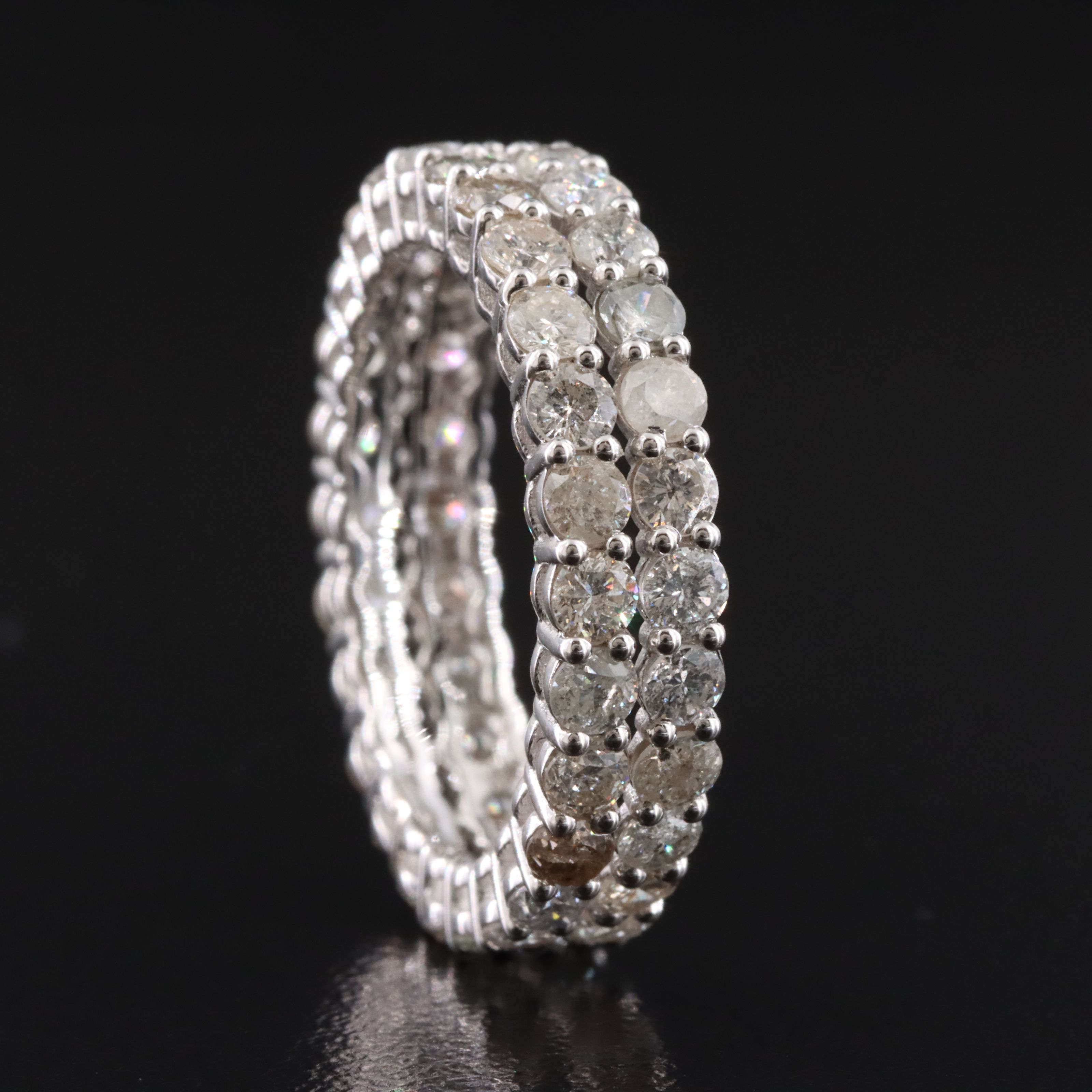 14K 2.84 CTW Diamond Eternity Band