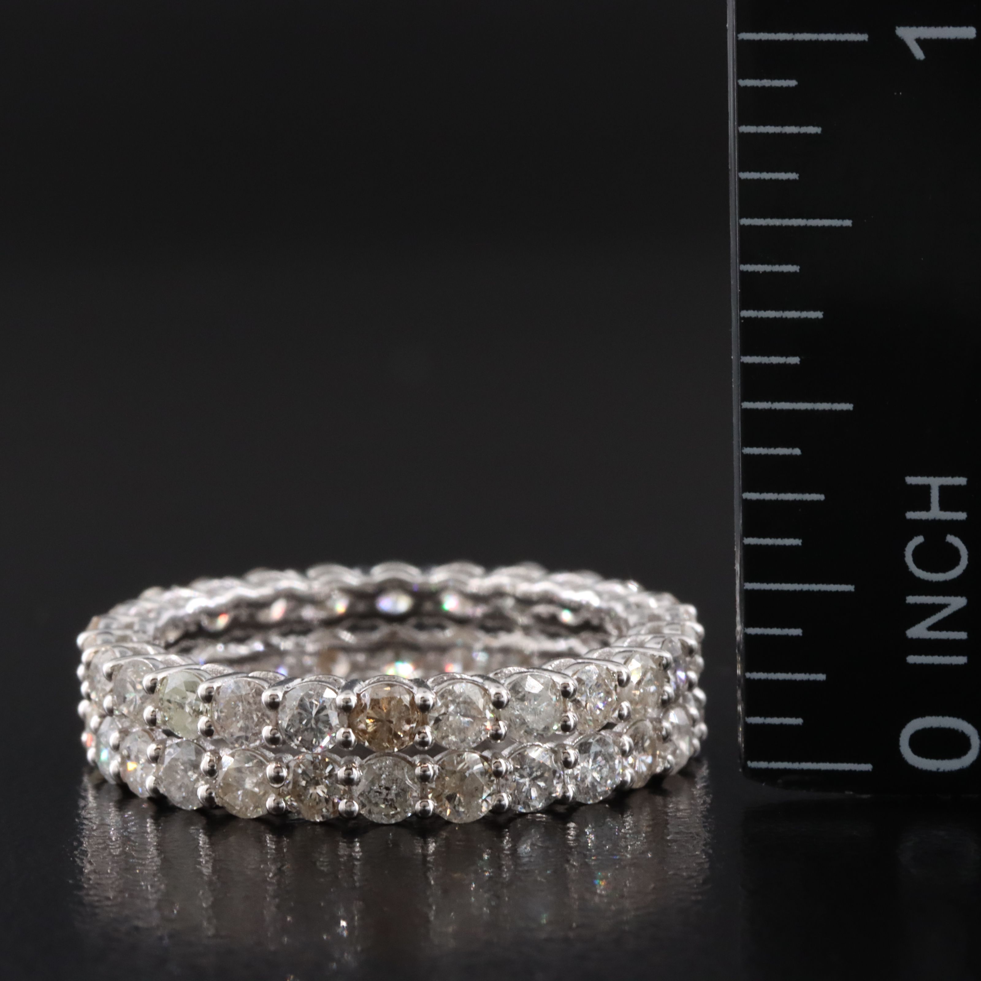 14K 2.84 CTW Diamond Eternity Band