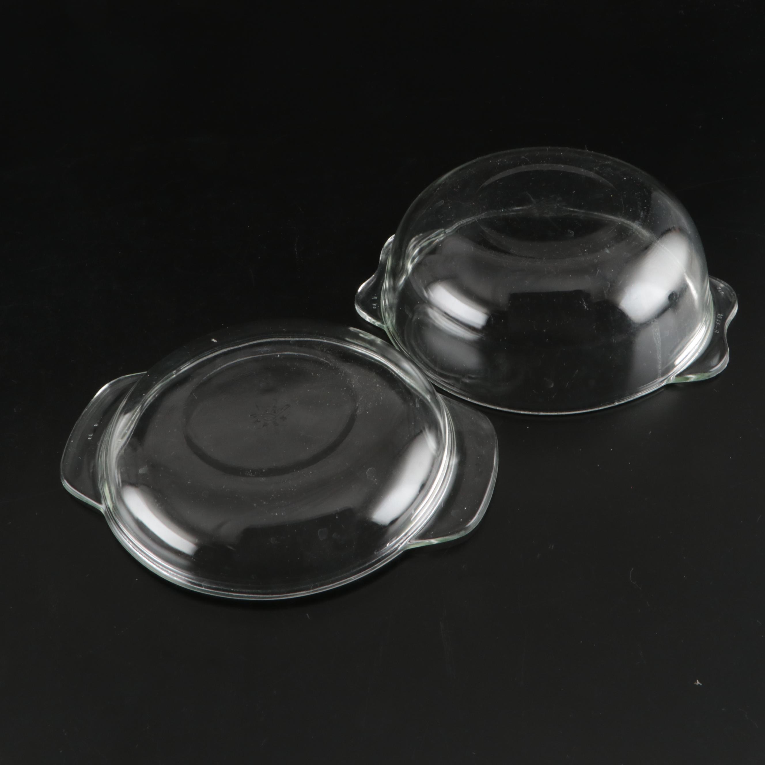 Corning Ware "French White" Covered Casserole with Crown Pyrex and More Bakeware