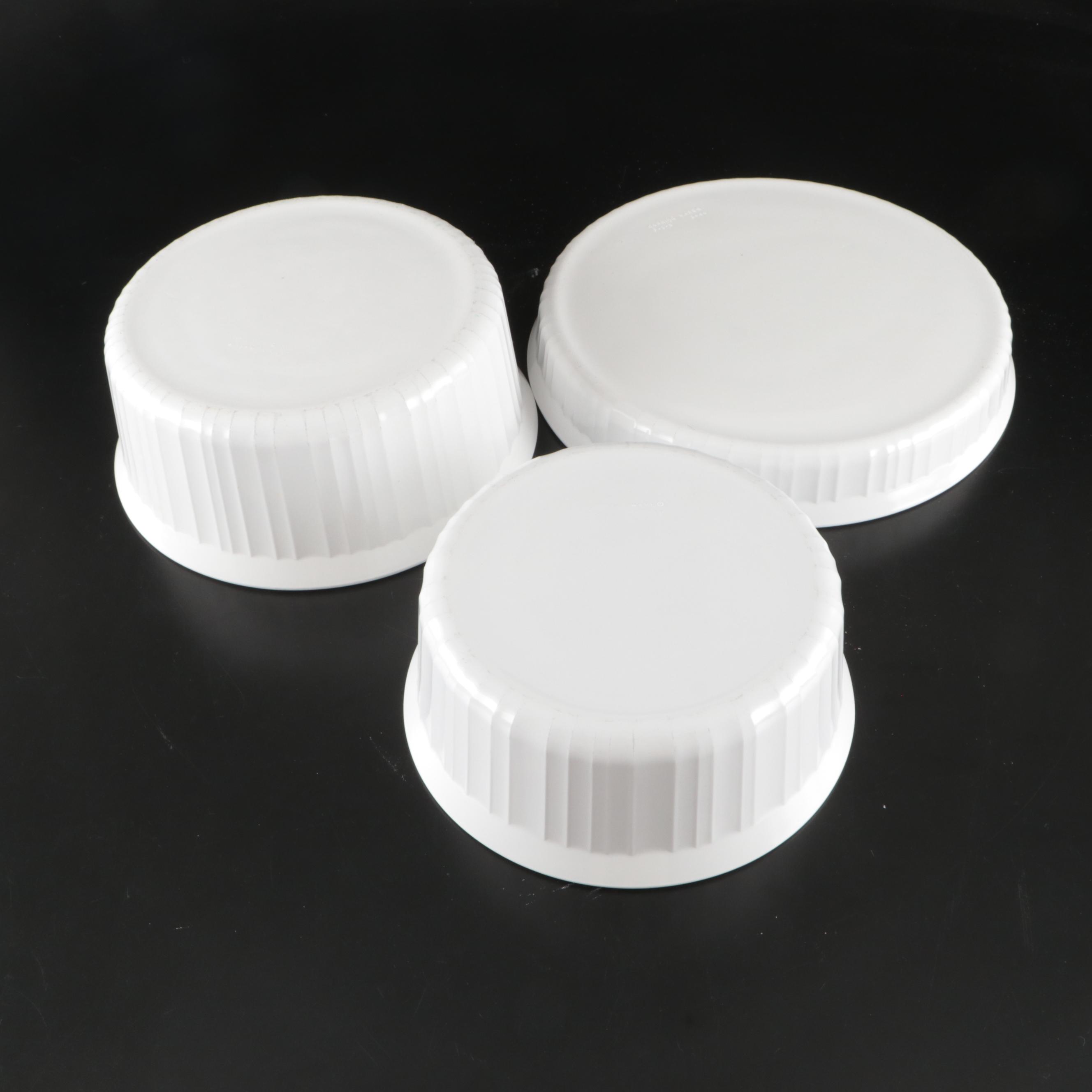 Corning Ware "French White" Covered Casserole with Crown Pyrex and More Bakeware