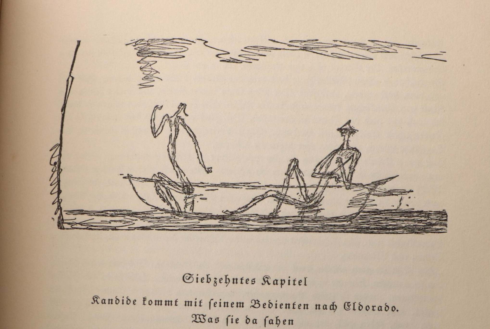 Paul Klee Illustrated "Kandide" by Voltaire with "Le Voyage d'Ulysse" by Homer