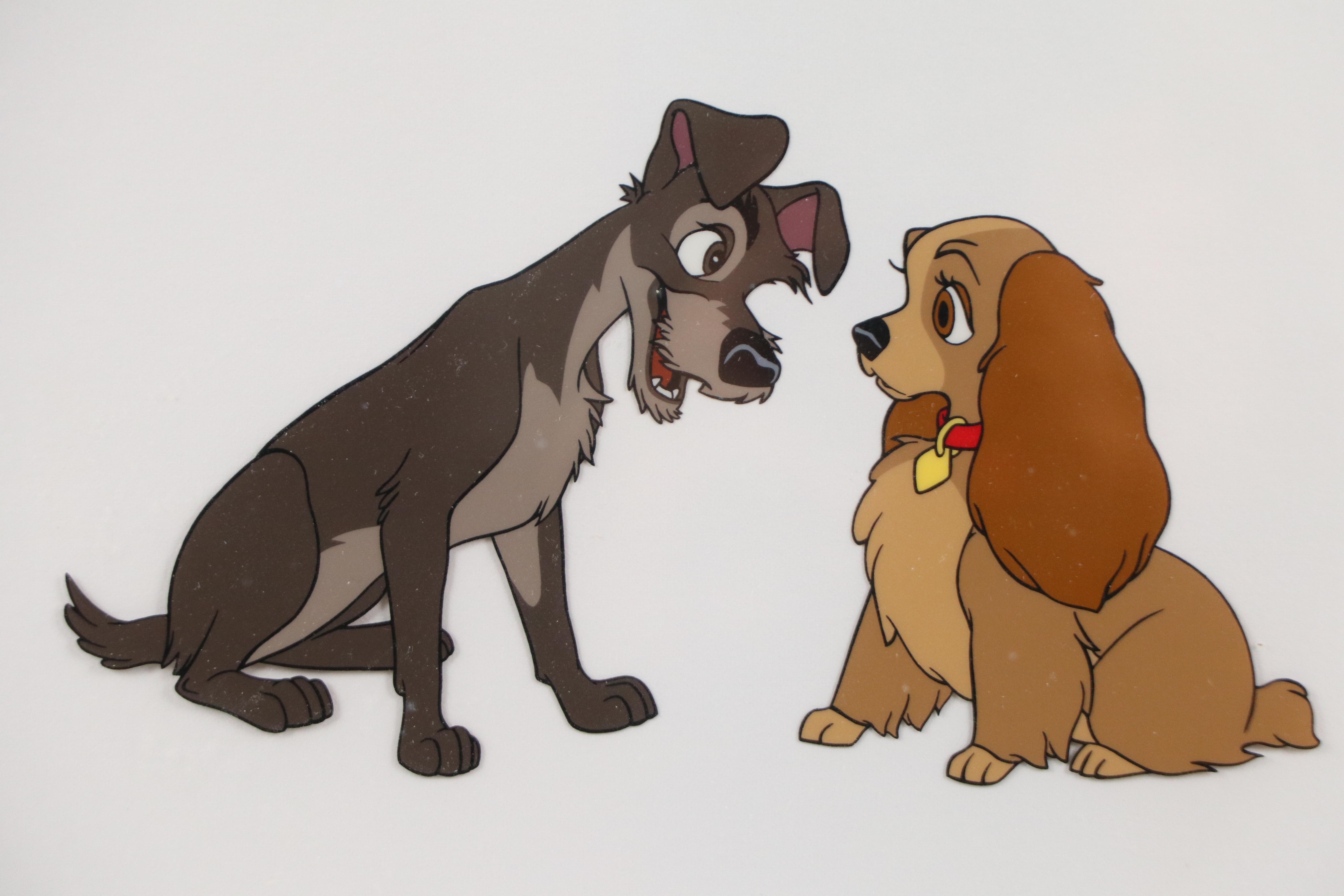 Disney "Lady and the Tramp" Sericel, 1955