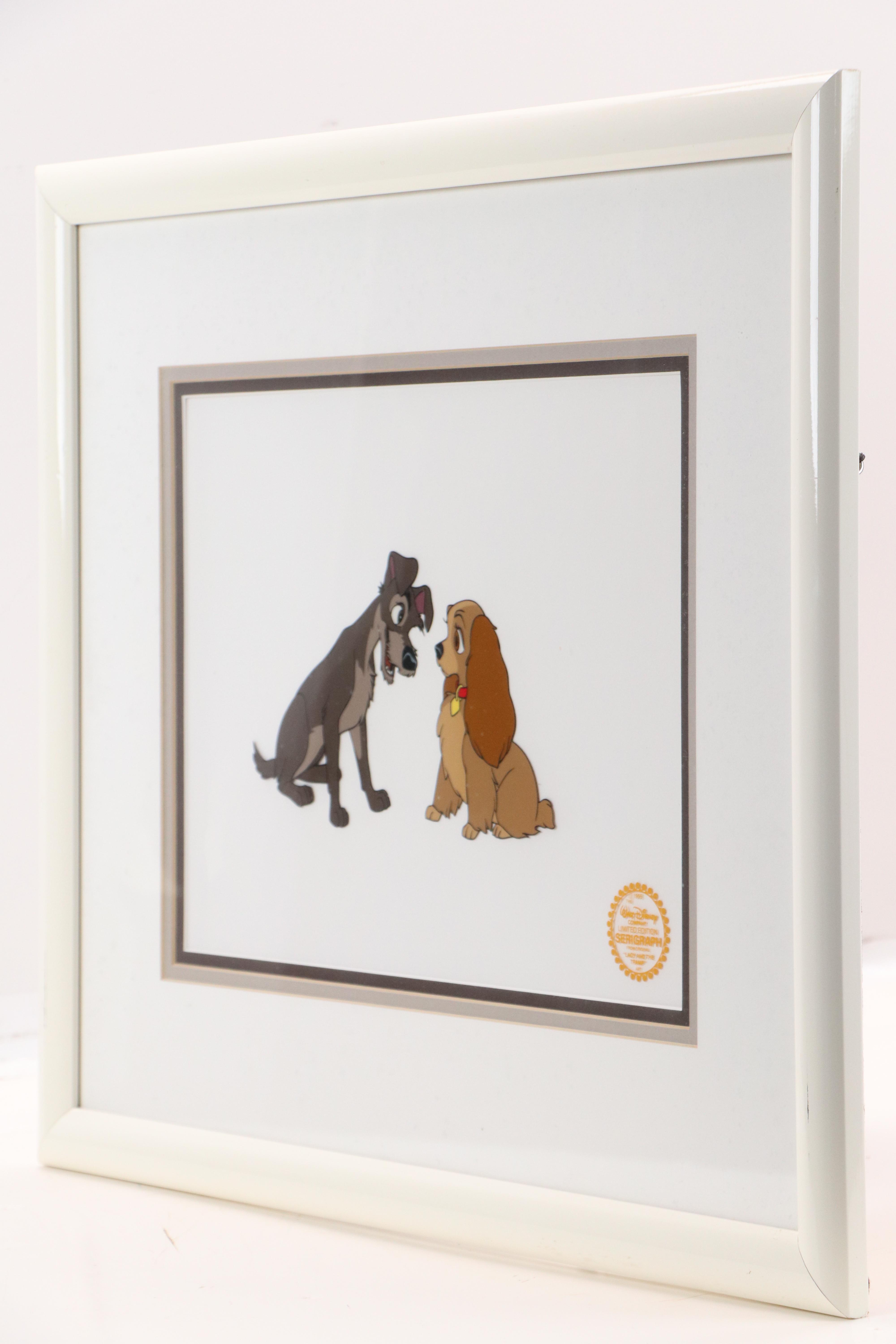 Disney "Lady and the Tramp" Sericel, 1955