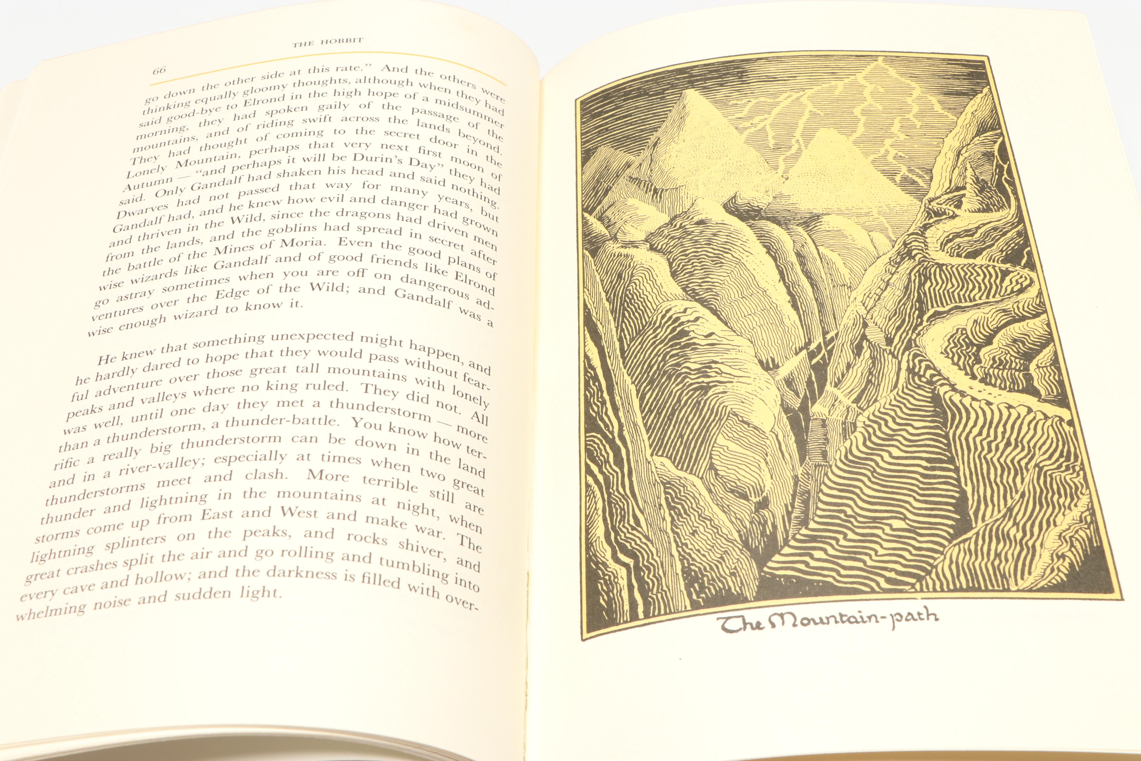 50th Anniversary Edition "The Hobbit" by J. R. R. Tolkien, 1987