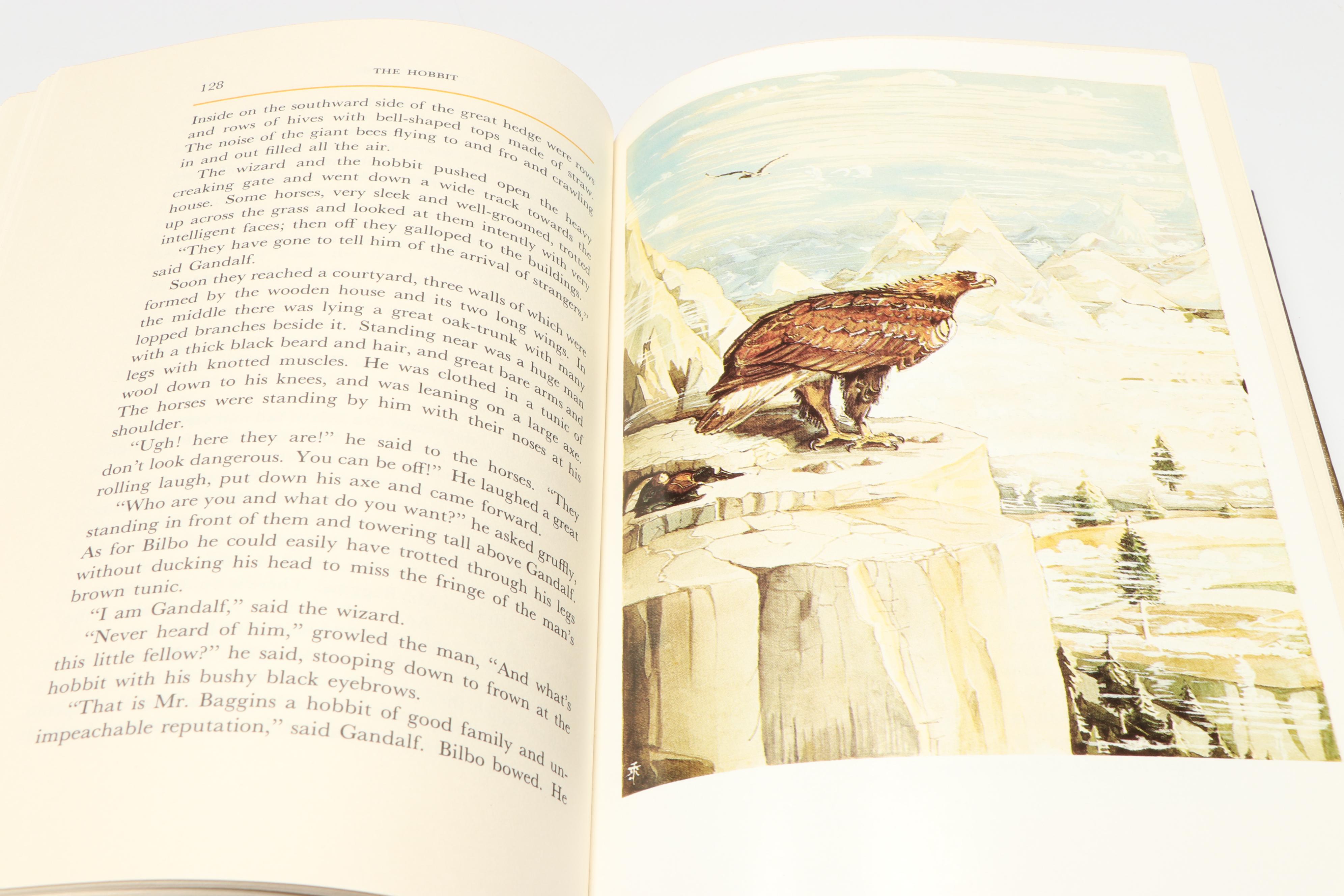 50th Anniversary Edition "The Hobbit" by J. R. R. Tolkien, 1987