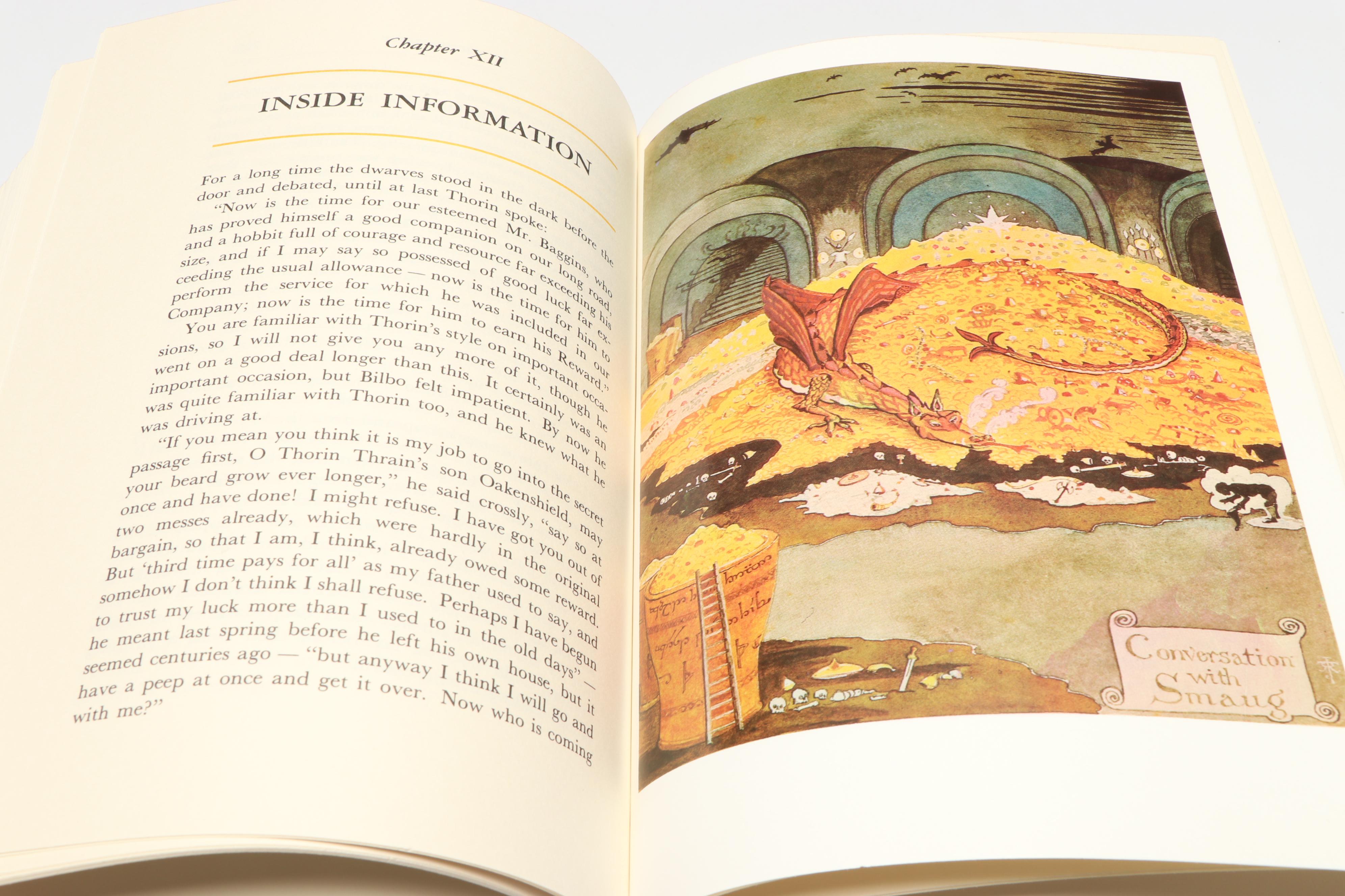 50th Anniversary Edition "The Hobbit" by J. R. R. Tolkien, 1987