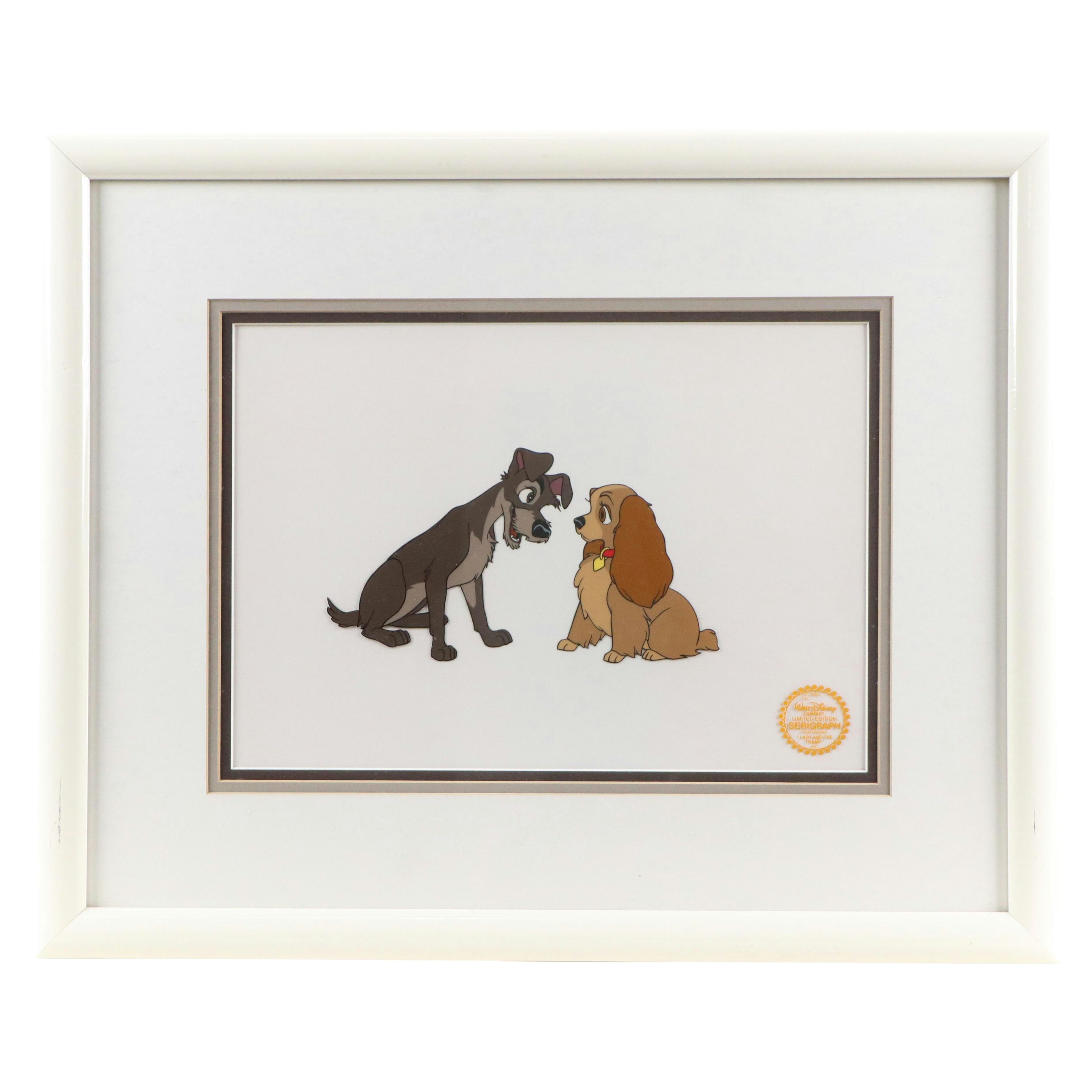 Disney "Lady and the Tramp" Sericel, 1955