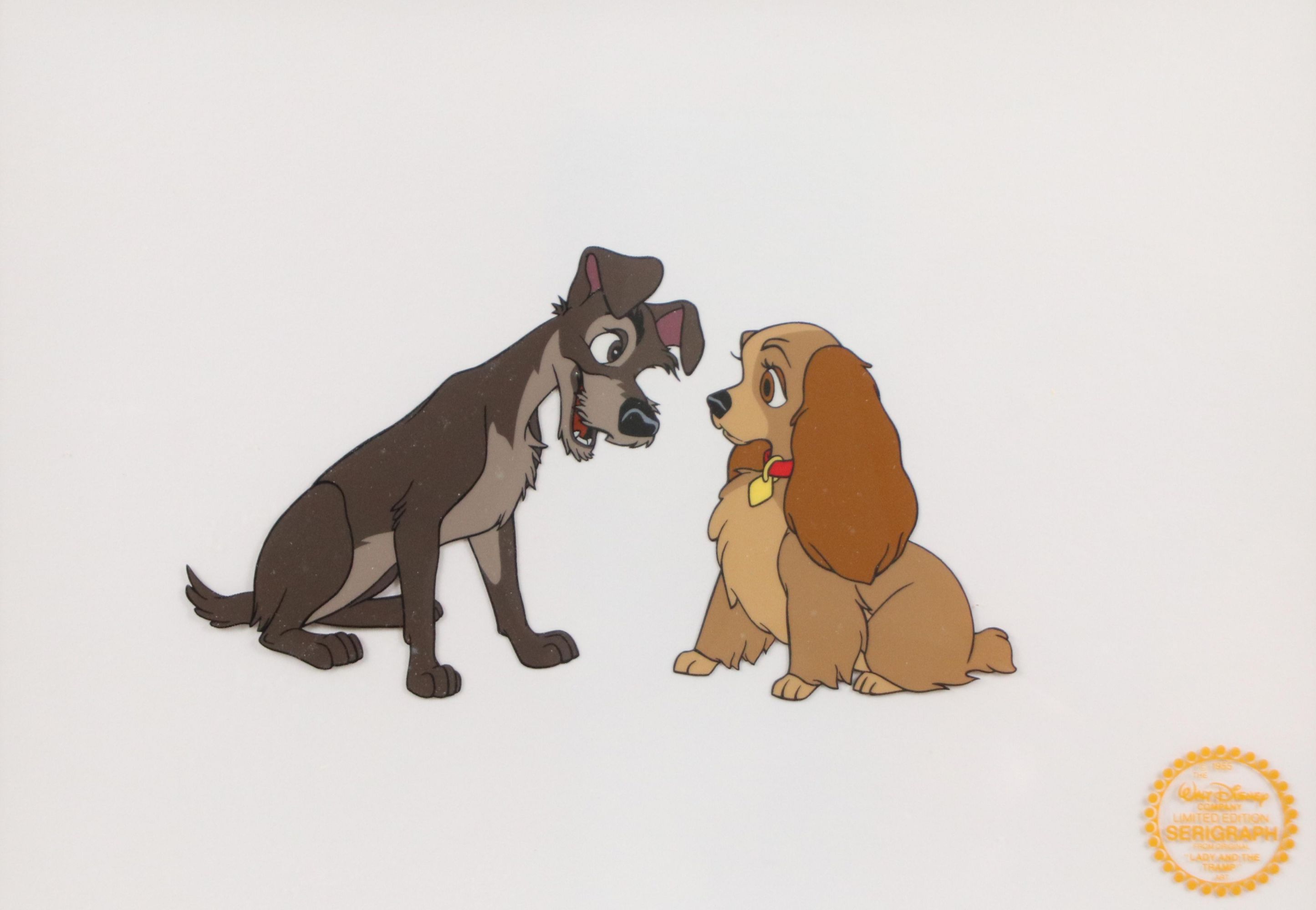 Disney "Lady and the Tramp" Sericel, 1955